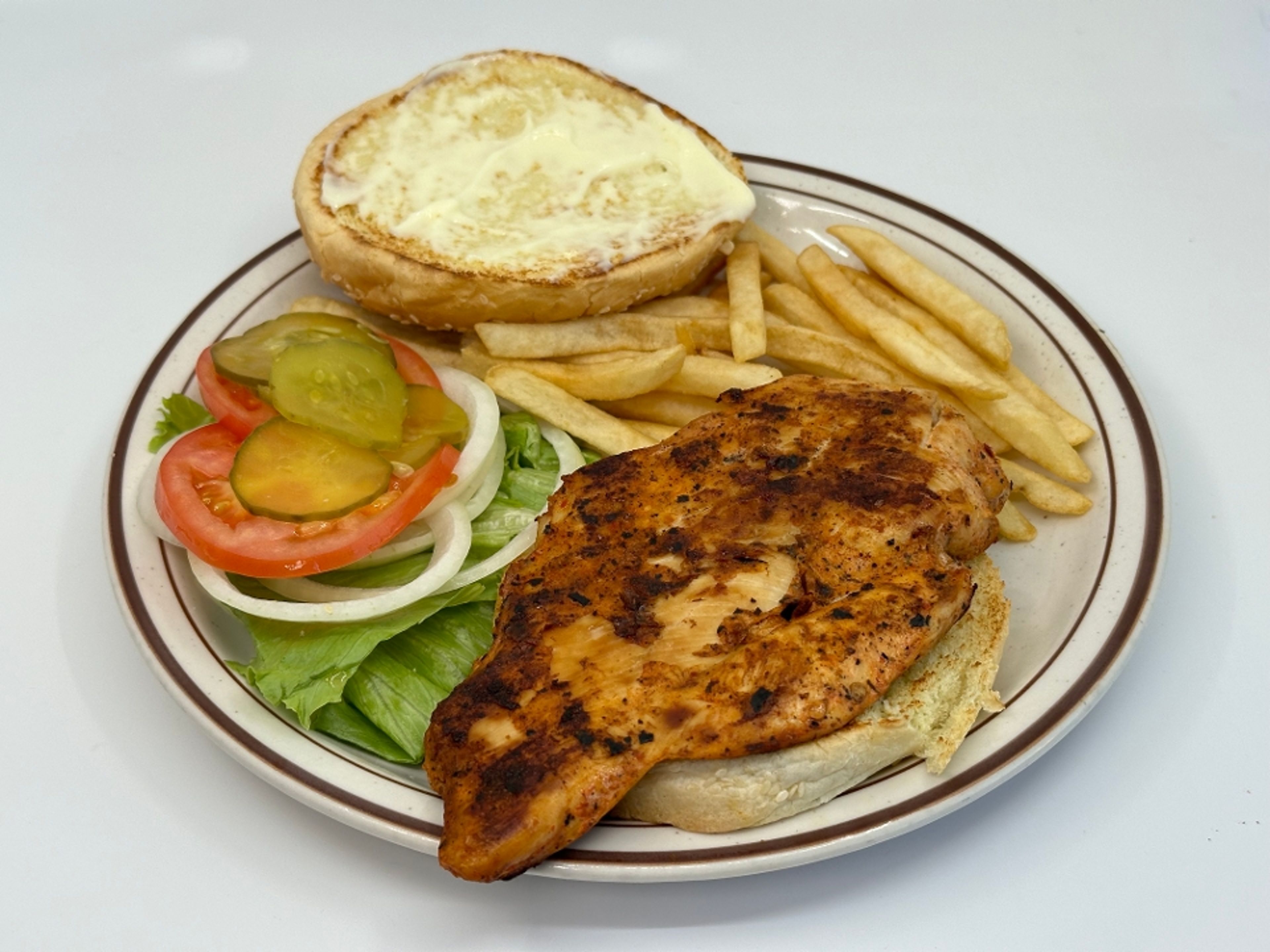 Grilled Chicken Sandwich.