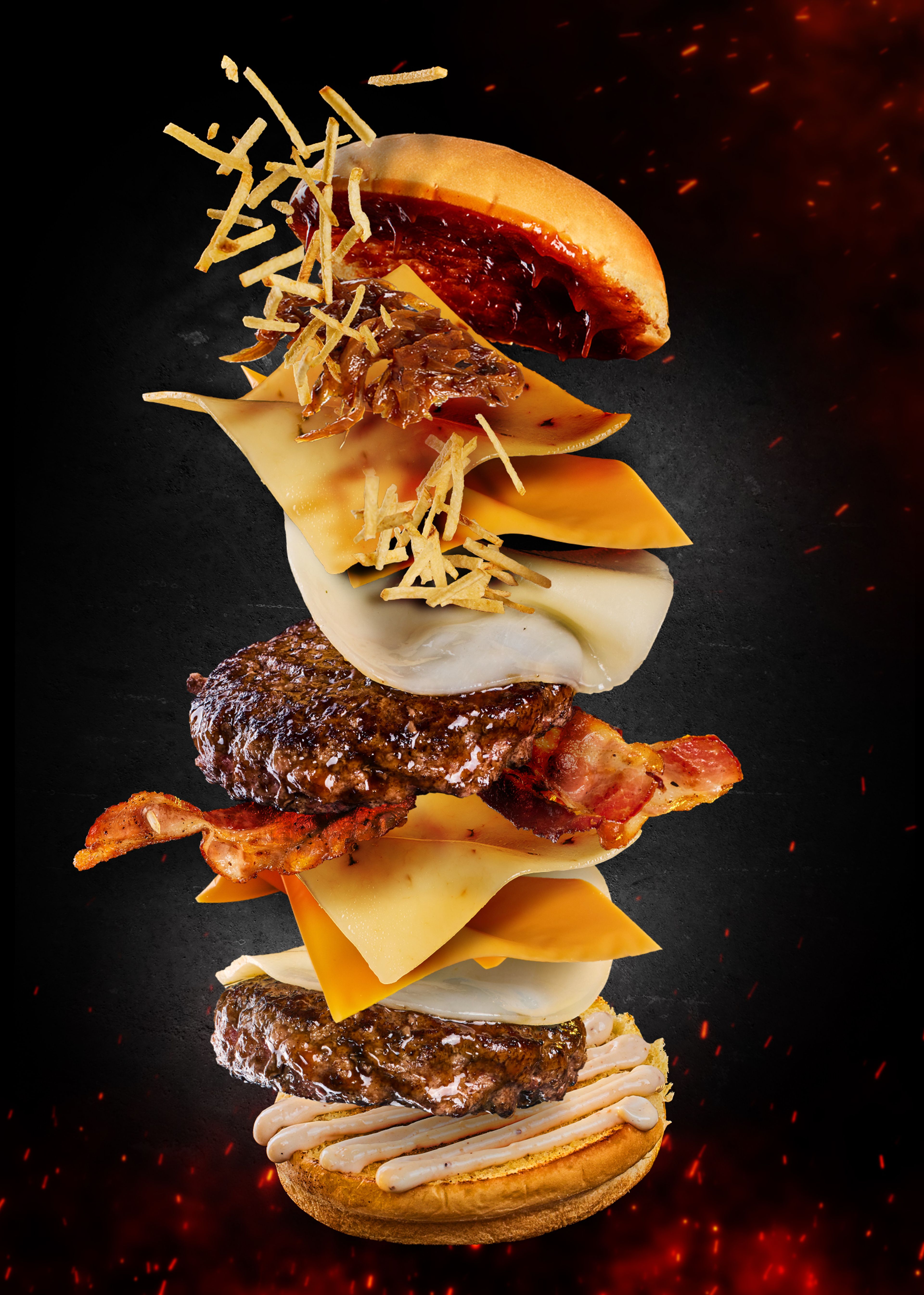 Make Your Own Burger - COMBO 🍔🍟.