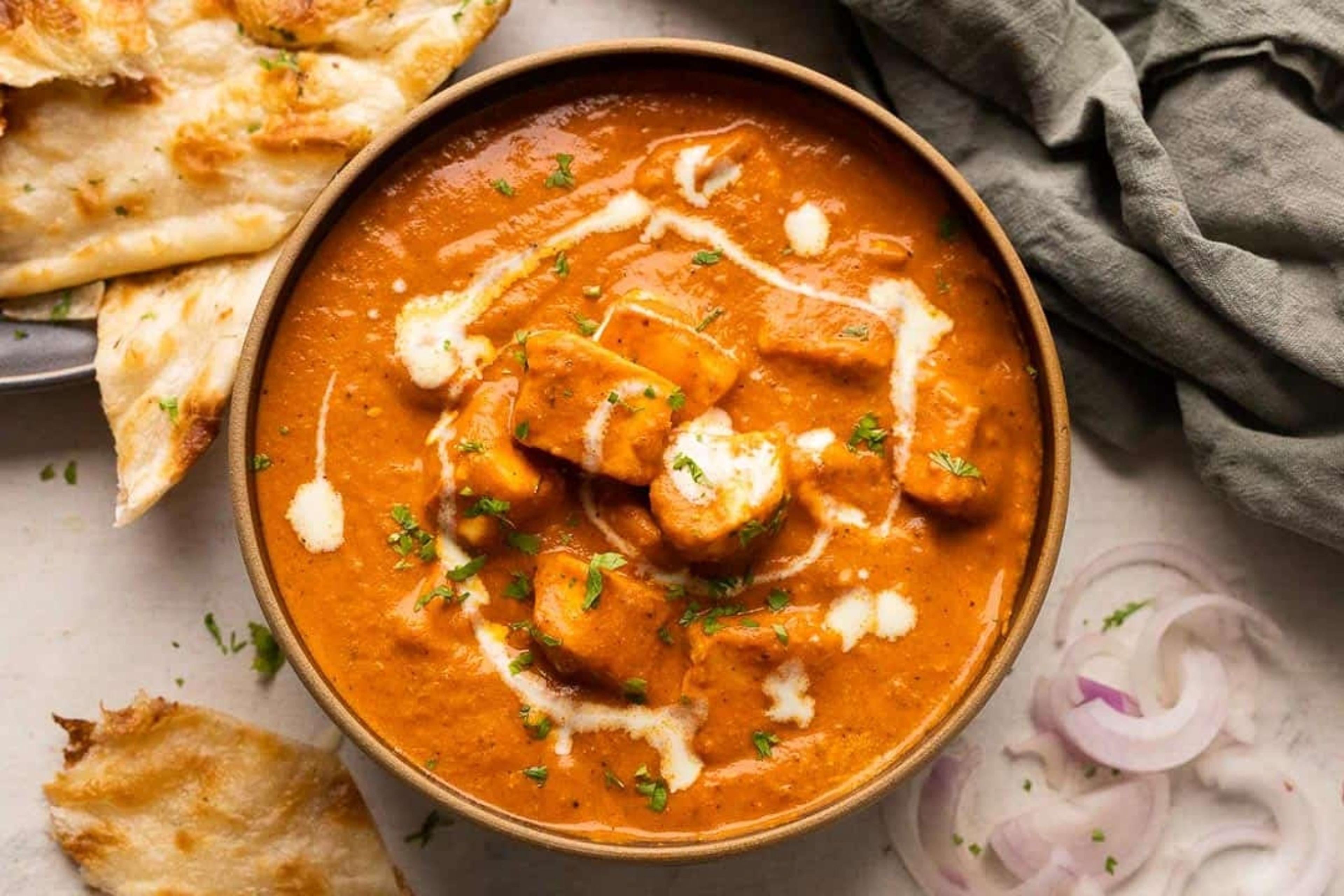 Paneer Butter Masala.