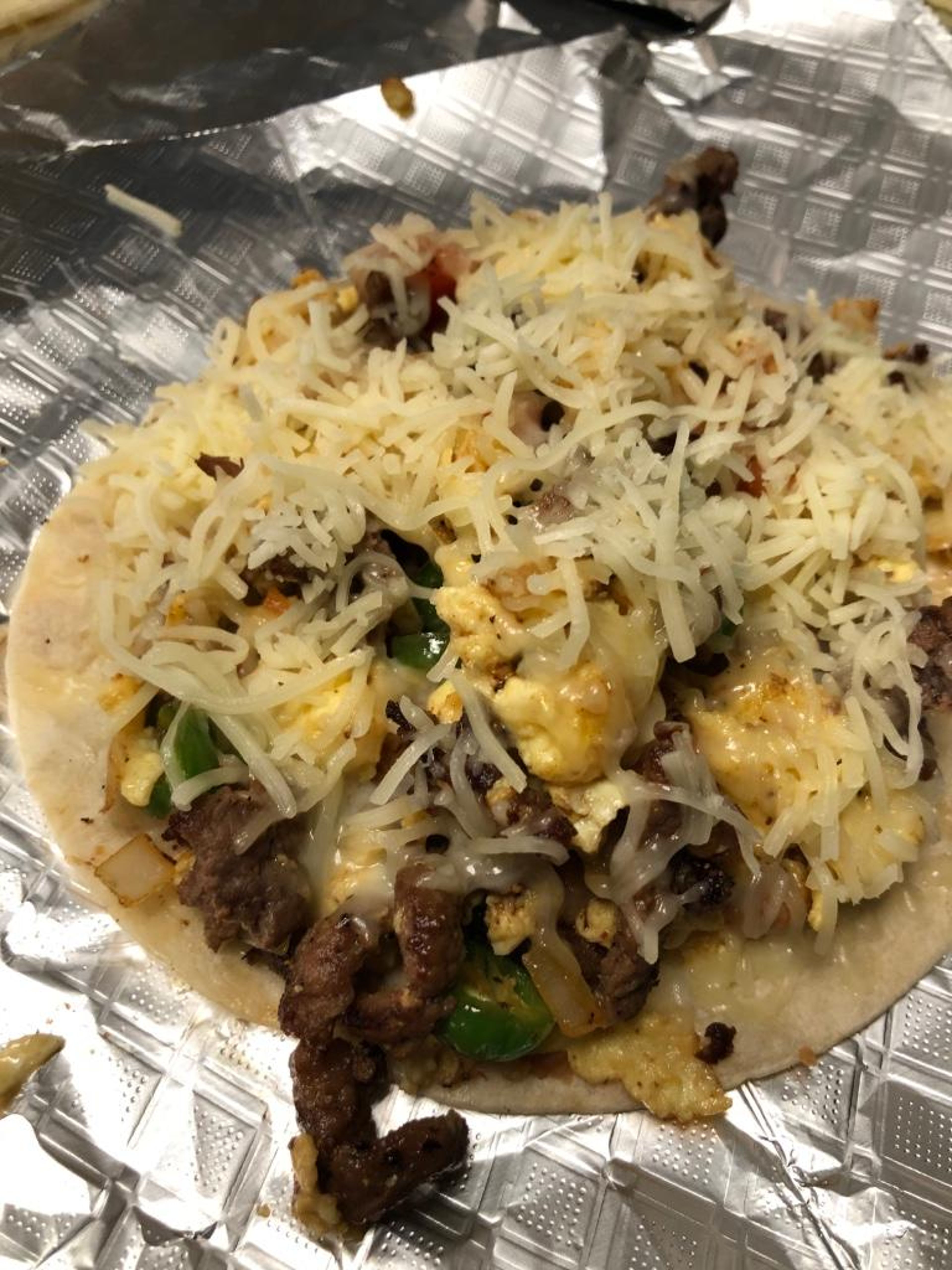 Machacado (Available at 8am).