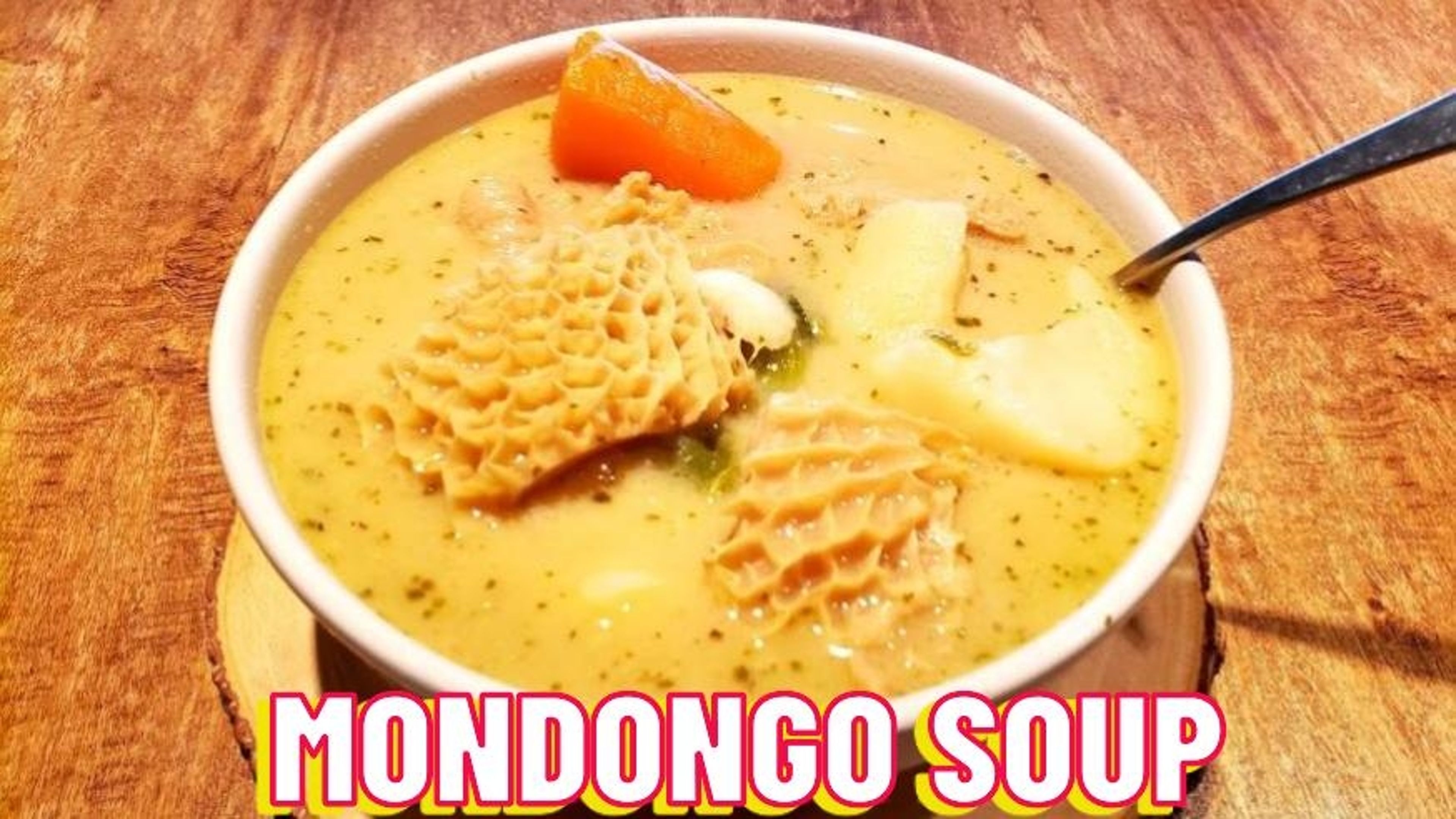 Sopa De Mondongo.