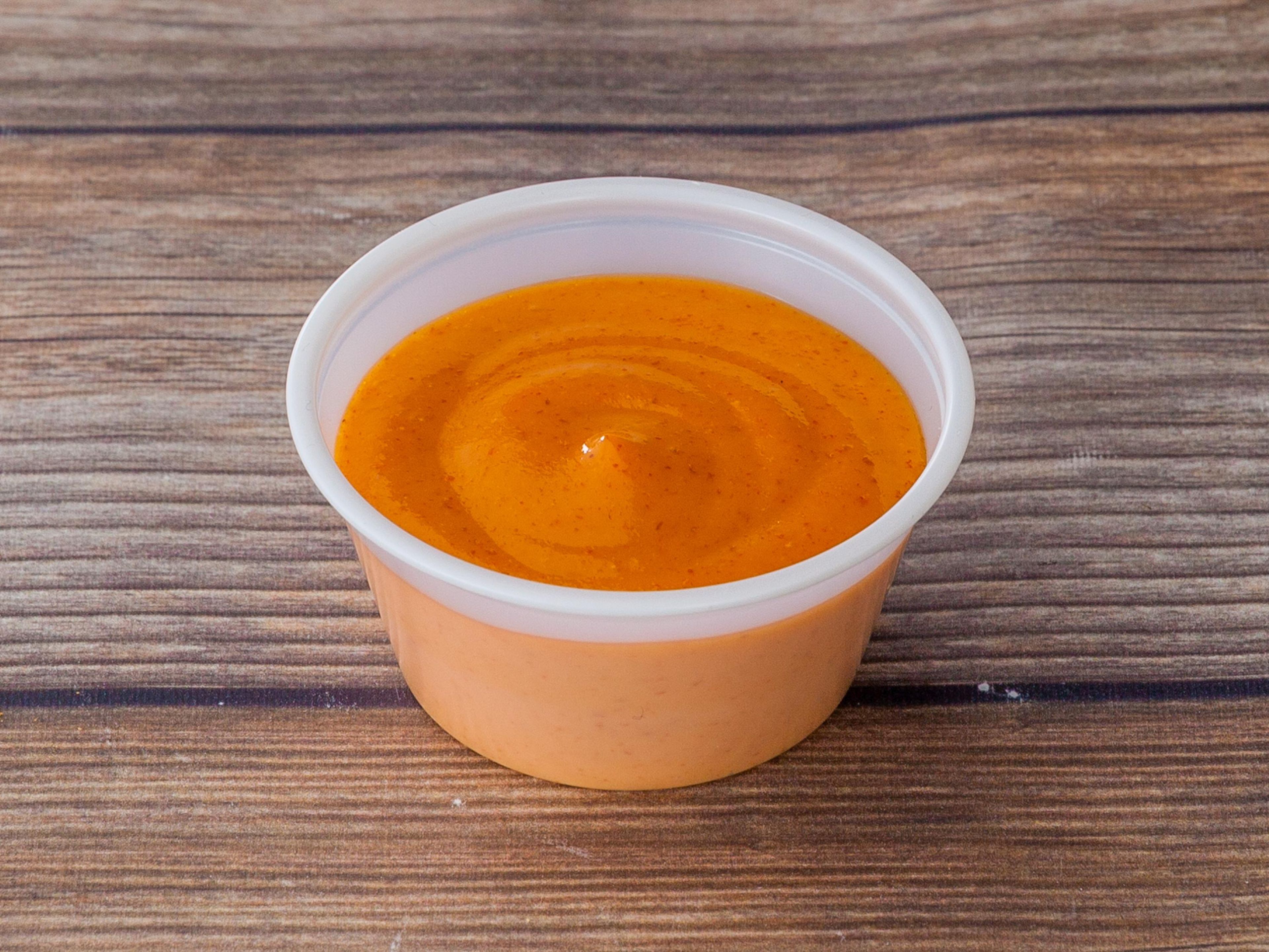 Cup of Zinger Sauce.