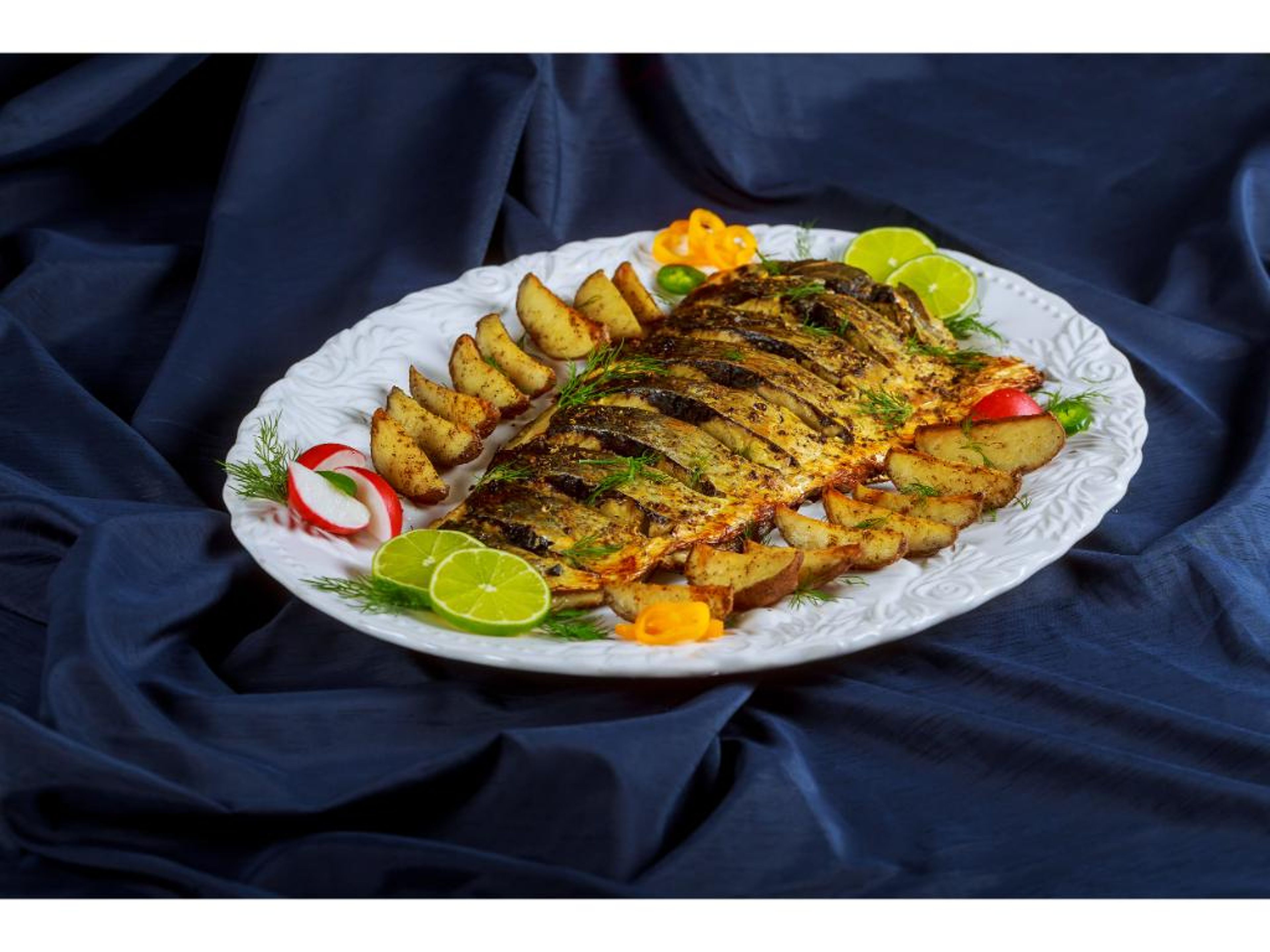 SIDE | Pan Seared Branzino.