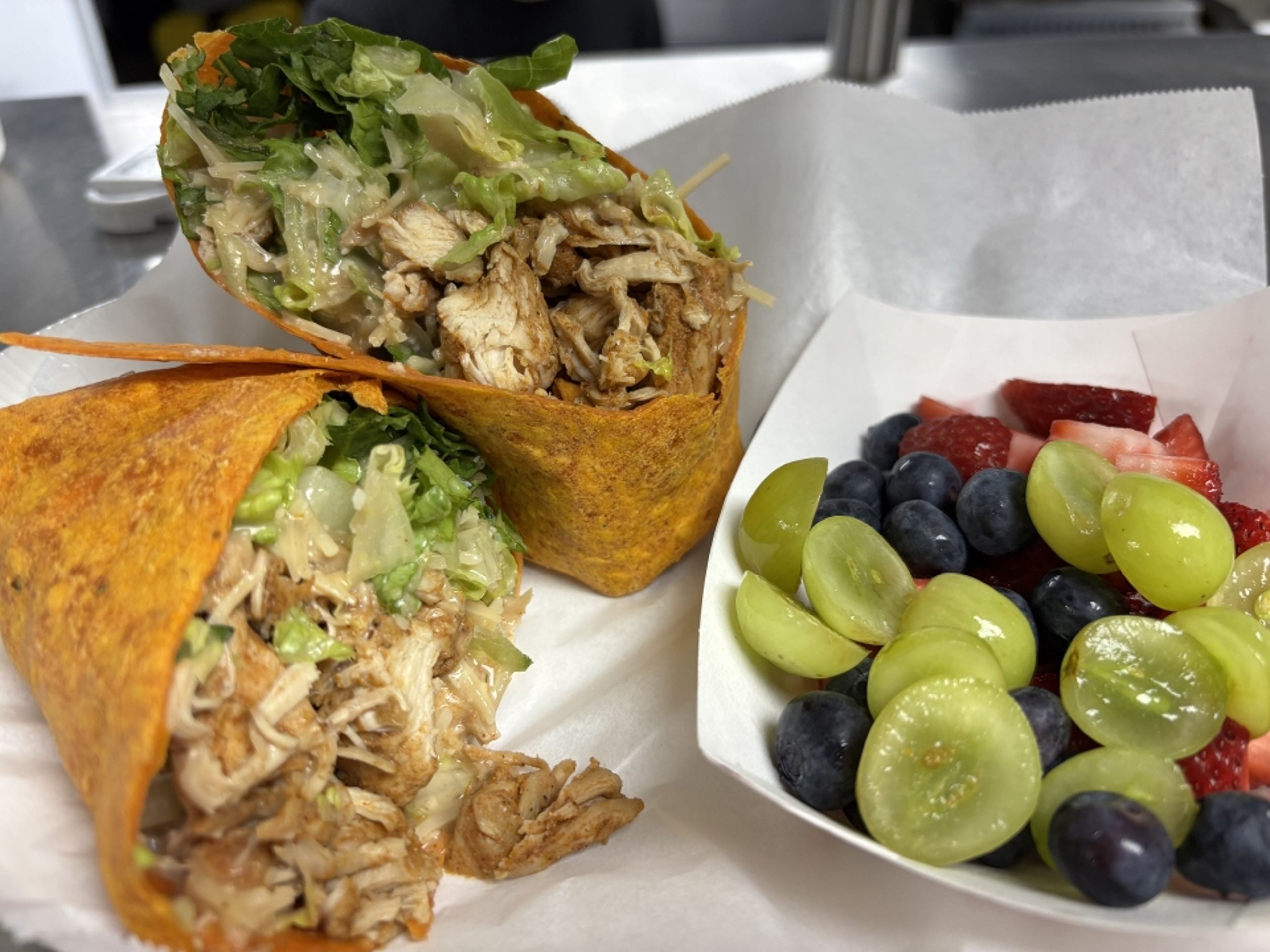 Chicken Caesar Wrap.