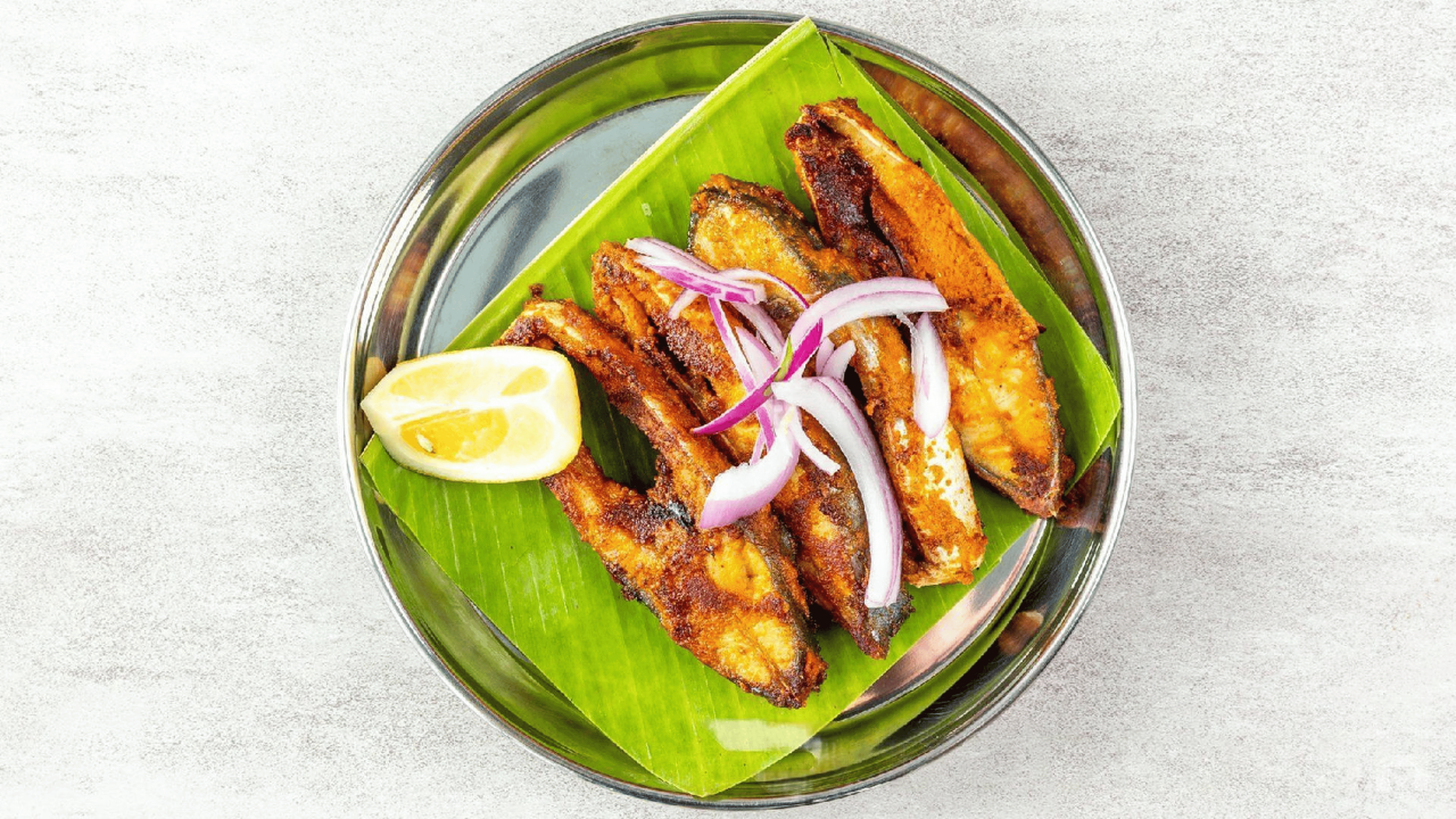 Pomfret Tava Fish Fry.