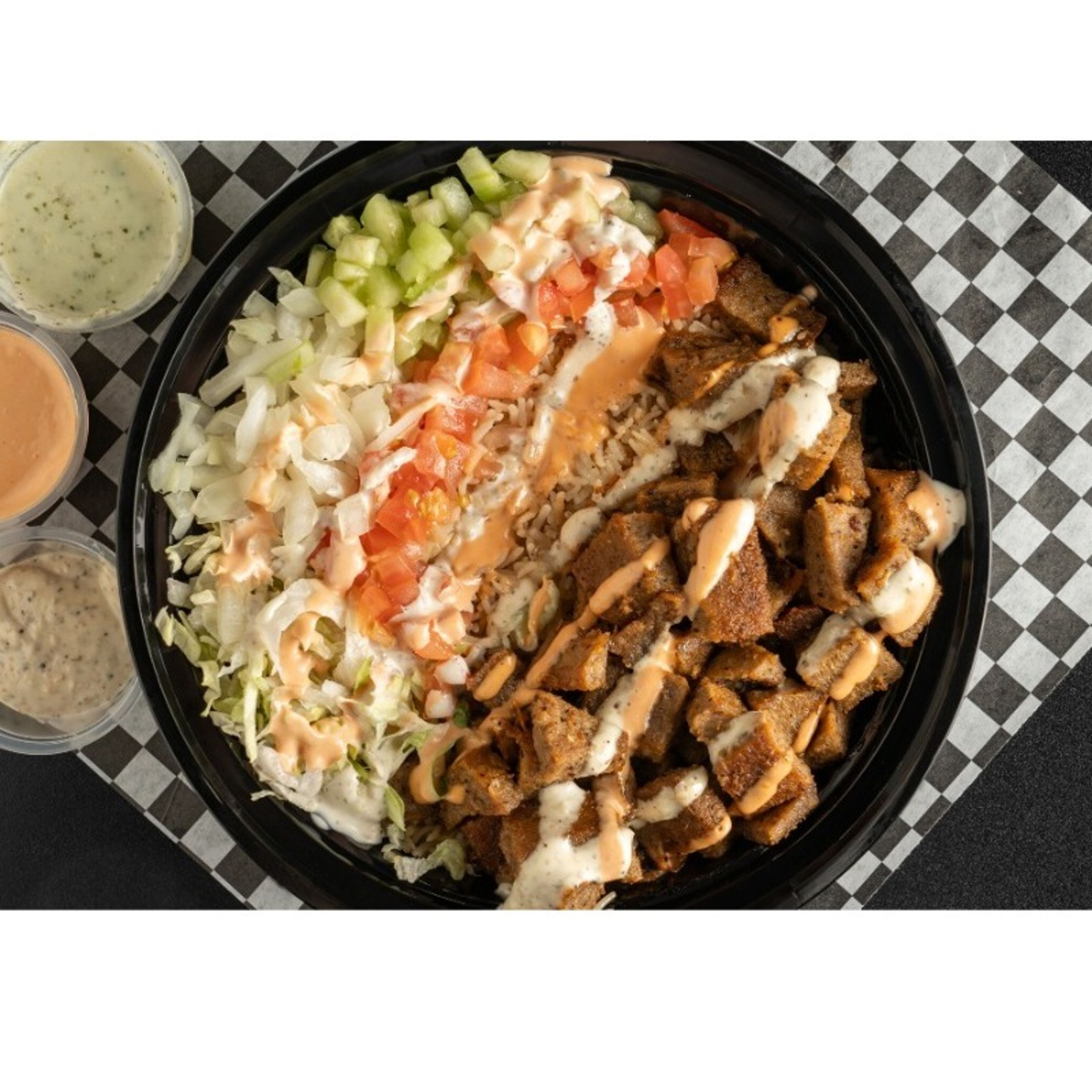 Gyro & Chicken Bowl.