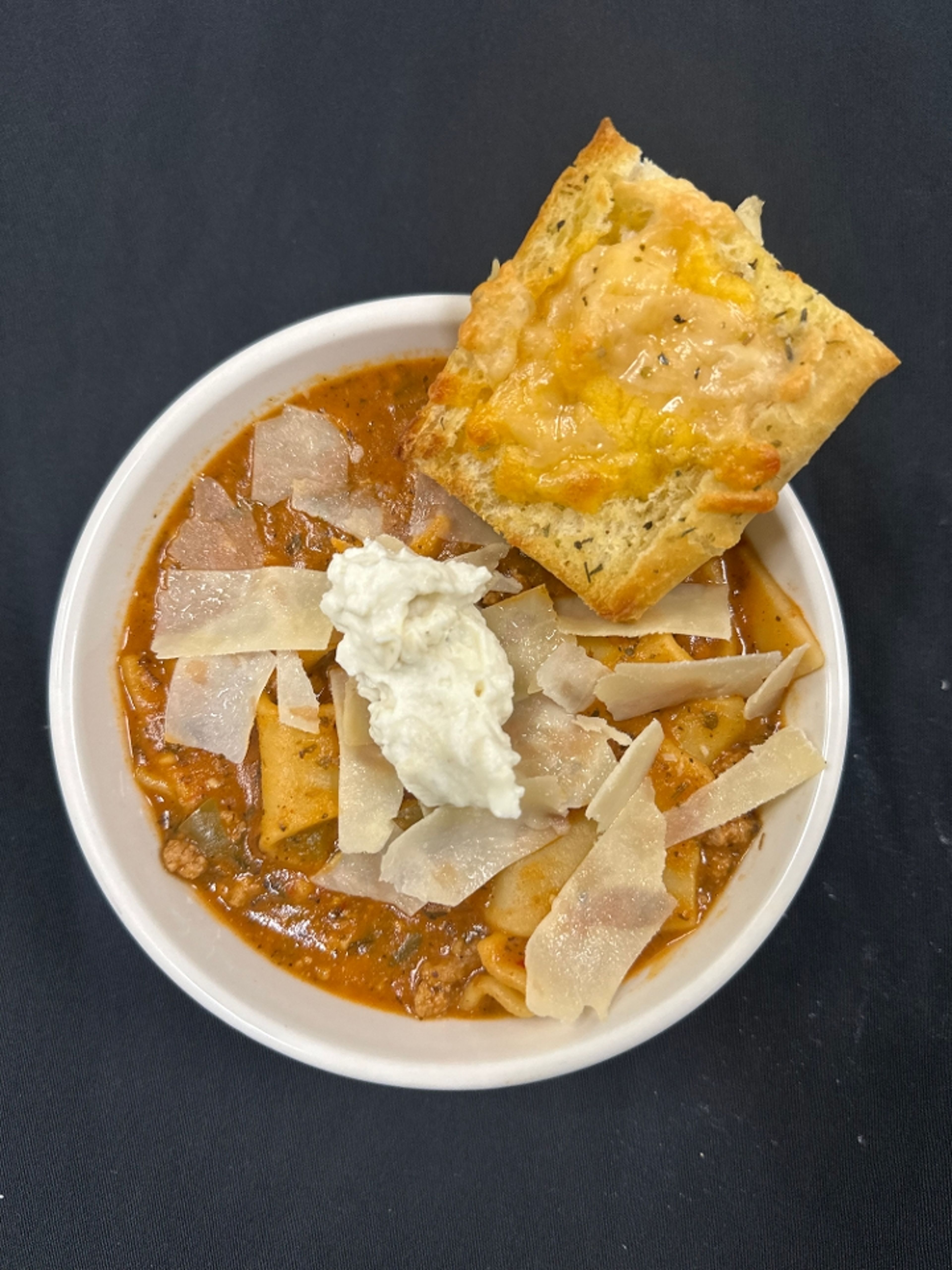 Lasagna Soup.