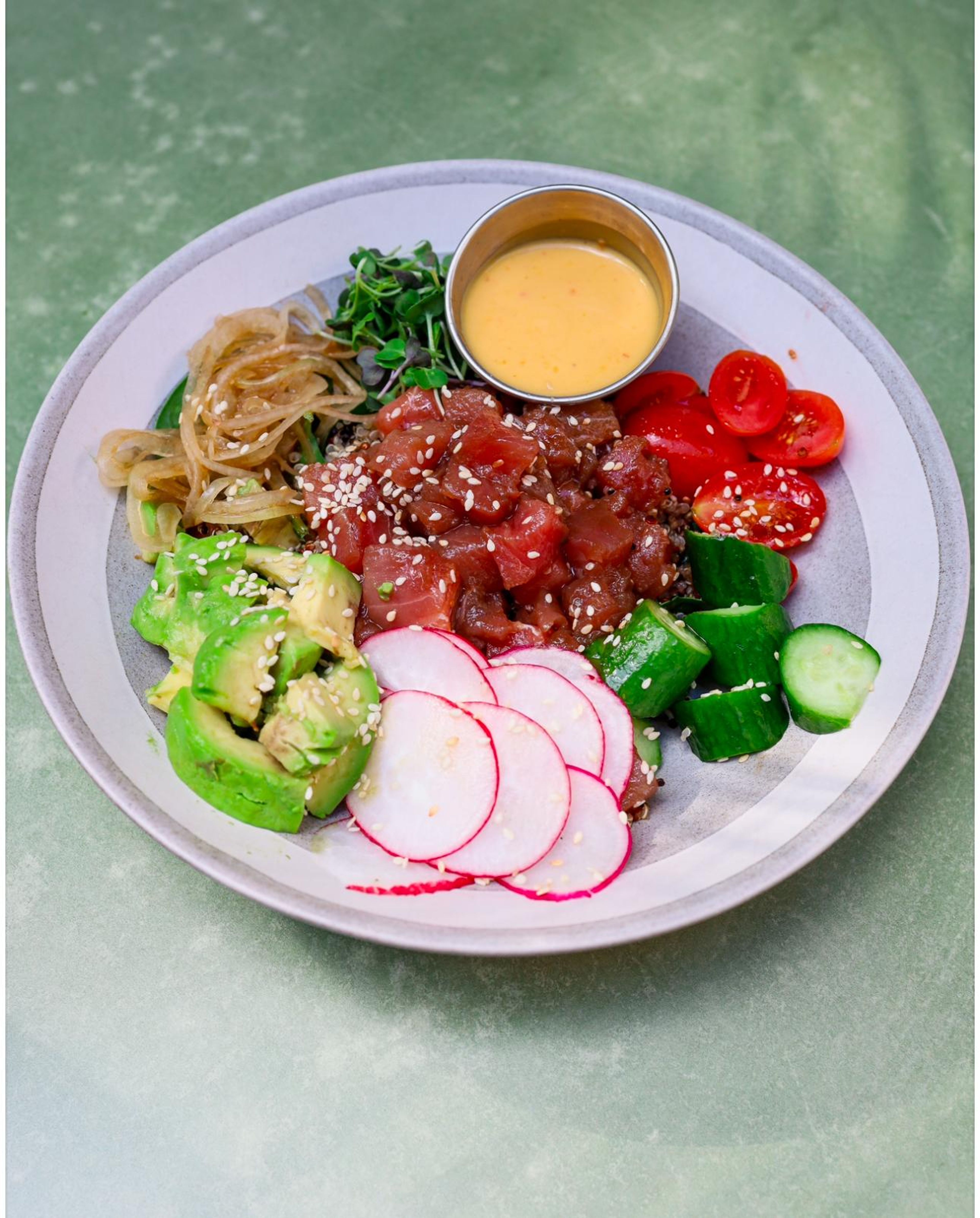 Tuna Poke Bowl.