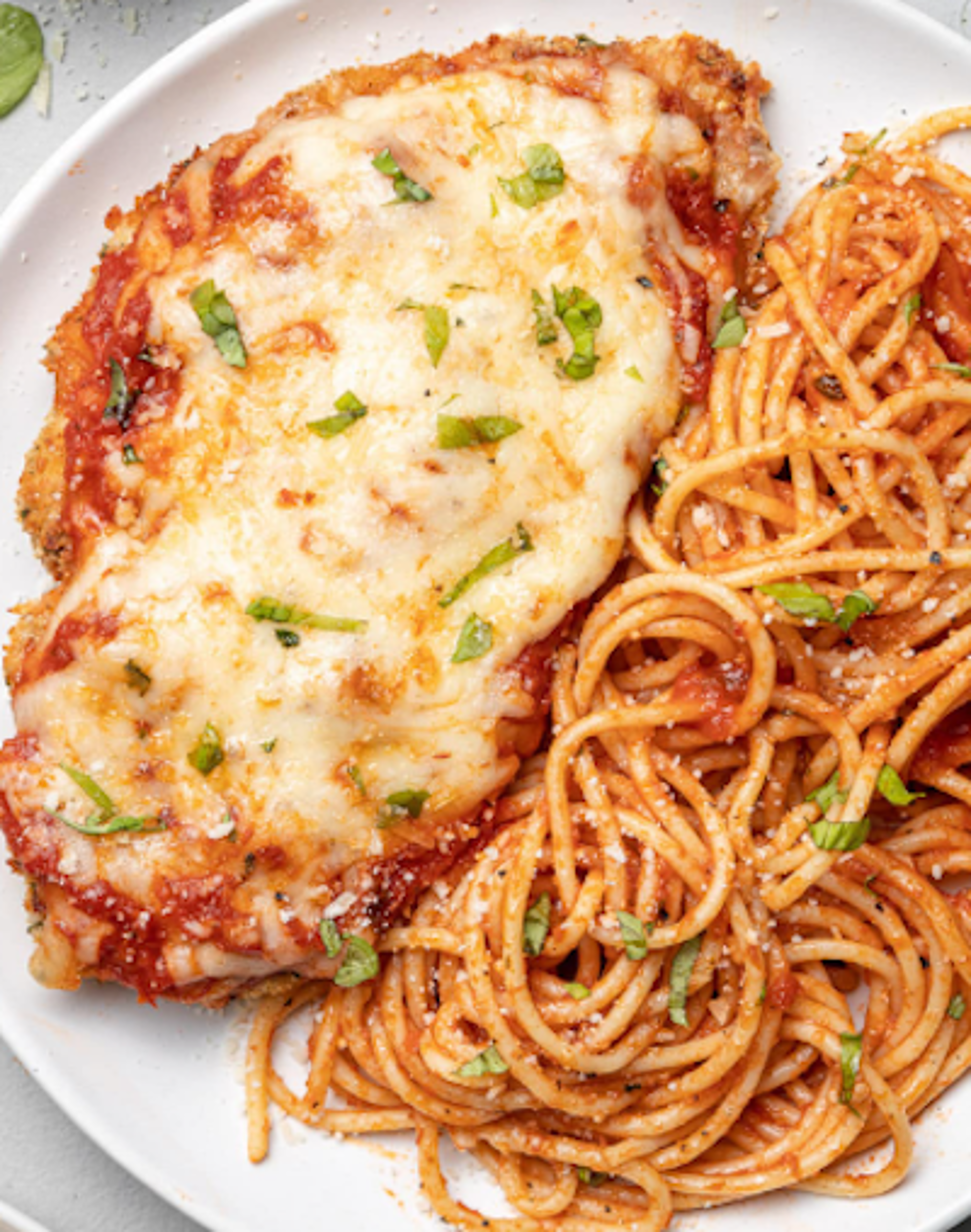Chicken Parmigiana.