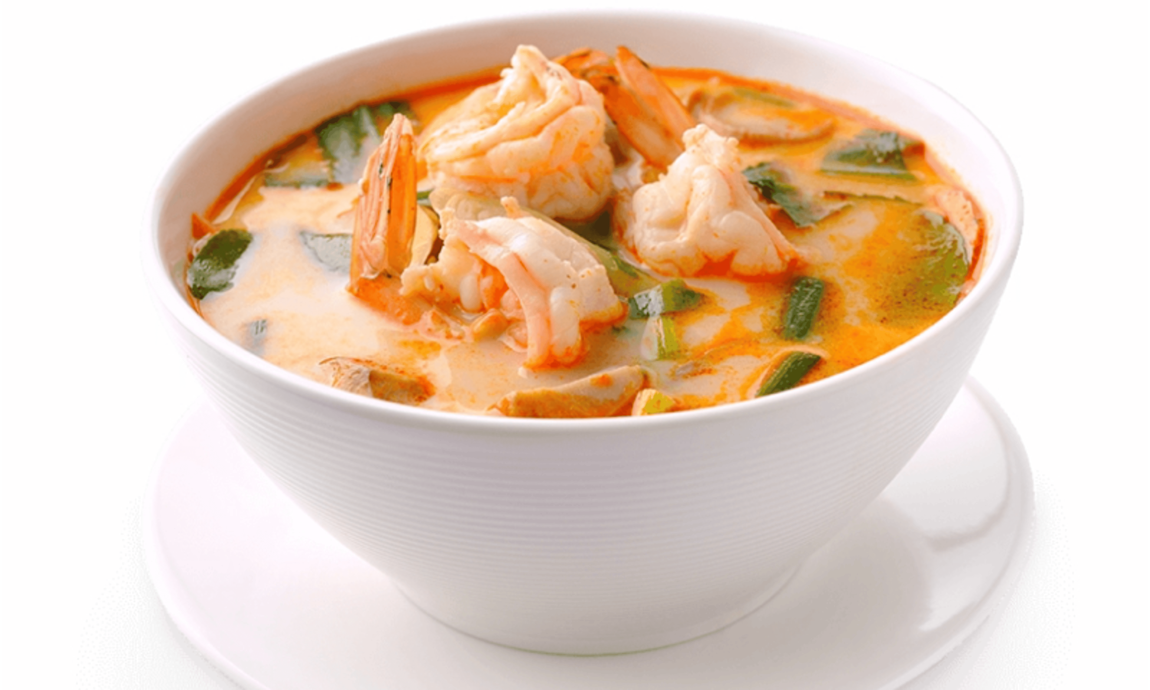 Tom Yum Shrimp.