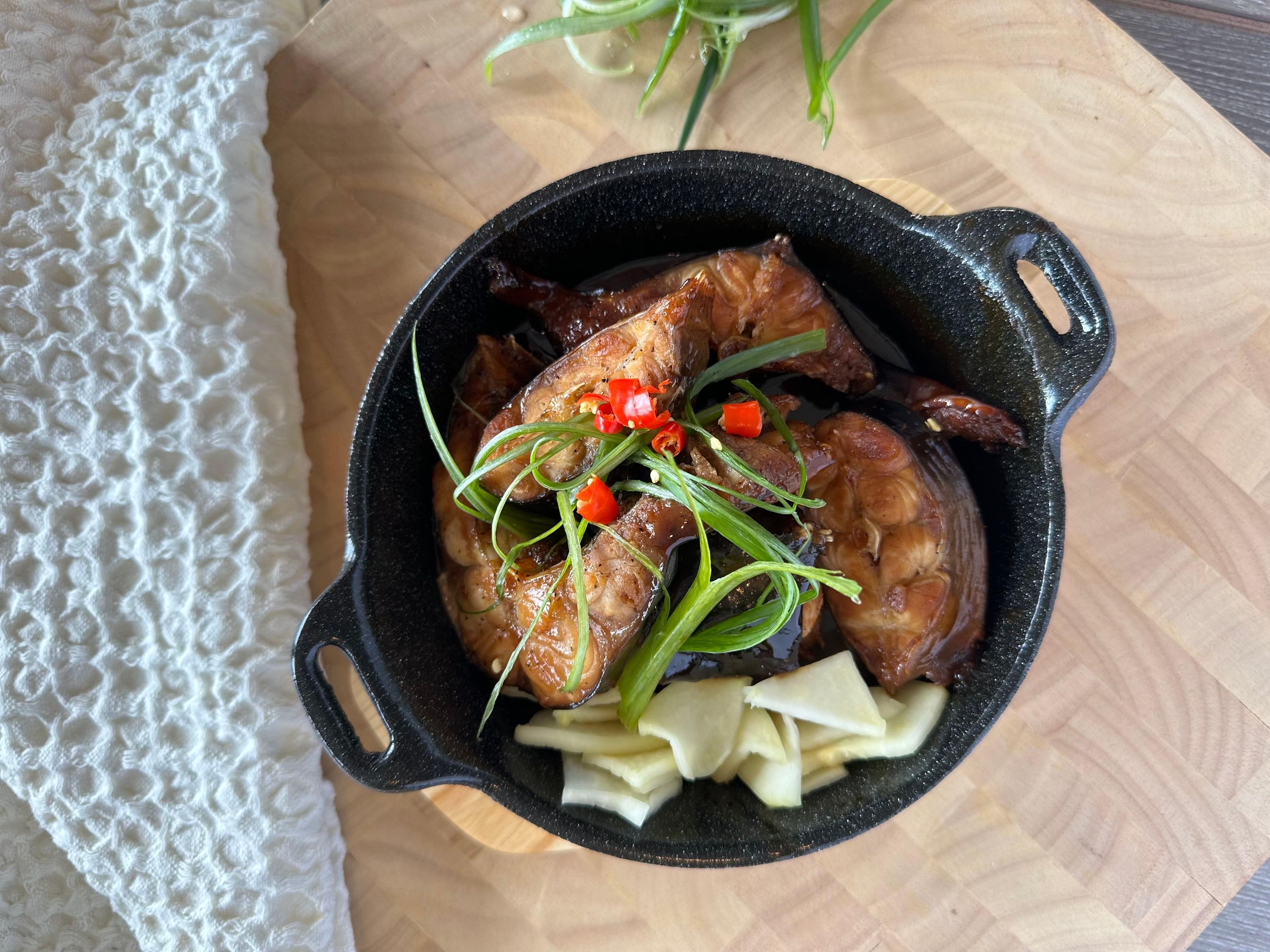 Caramelized Braised Fish (Ca Kho).
