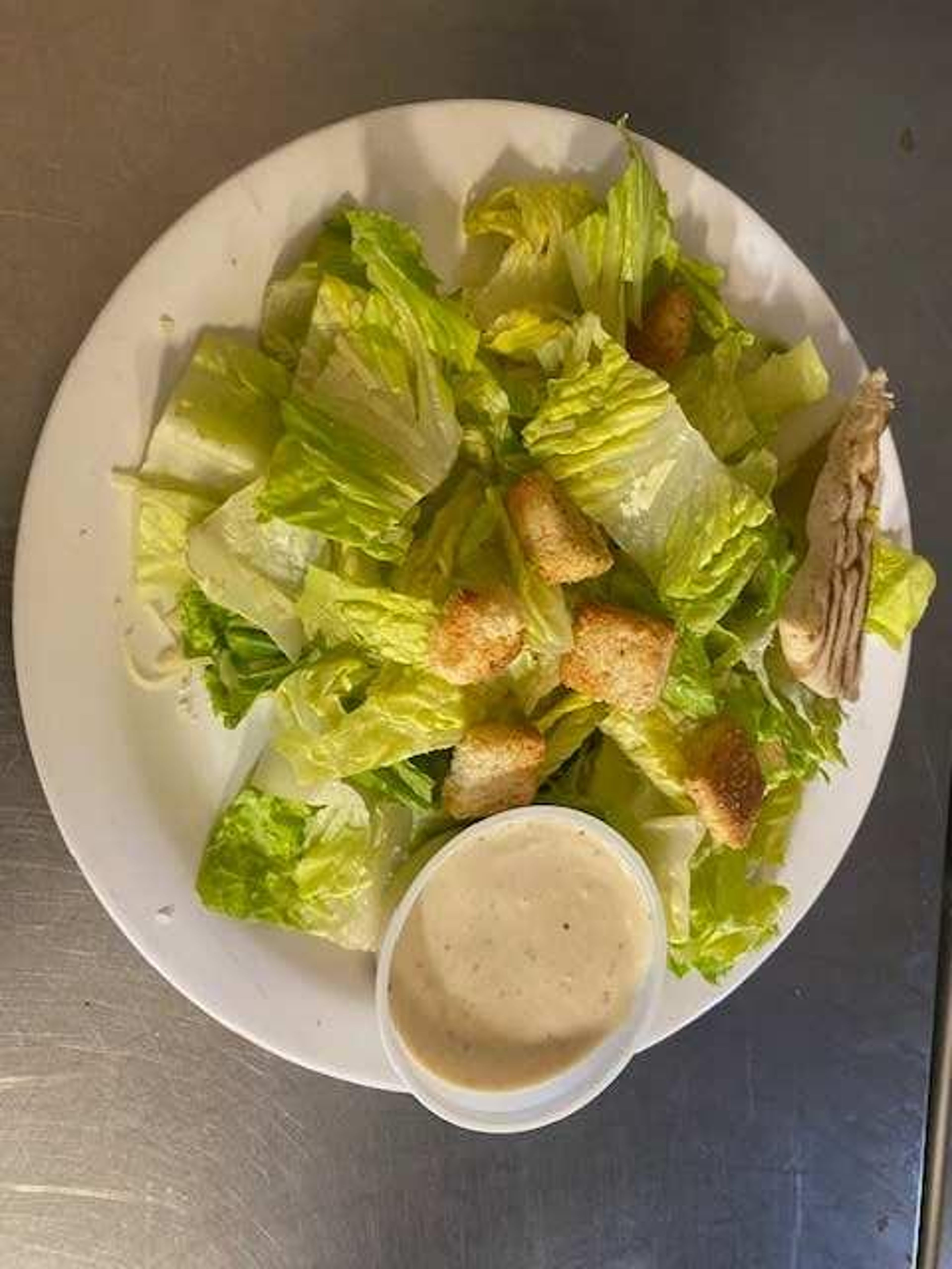 Side Caesar Salad.