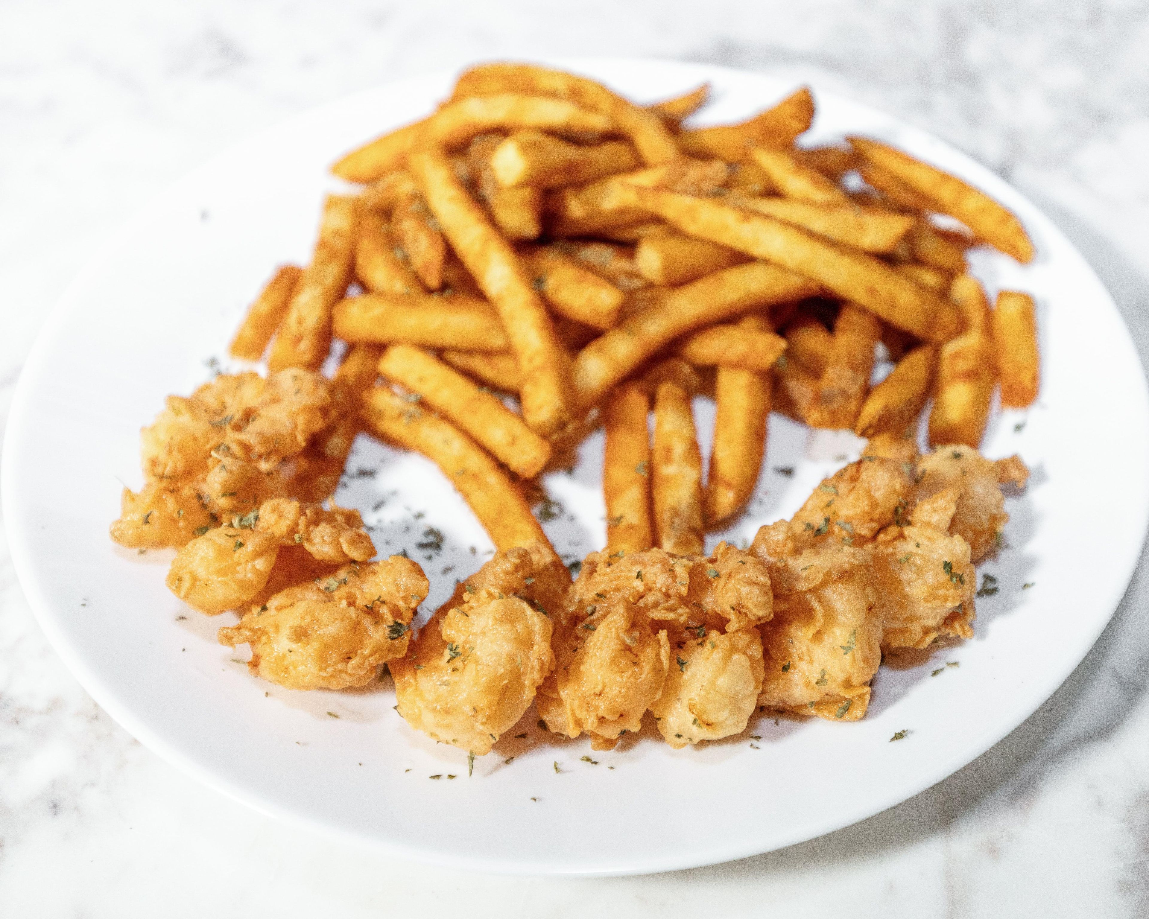 Shrimp + Fries.