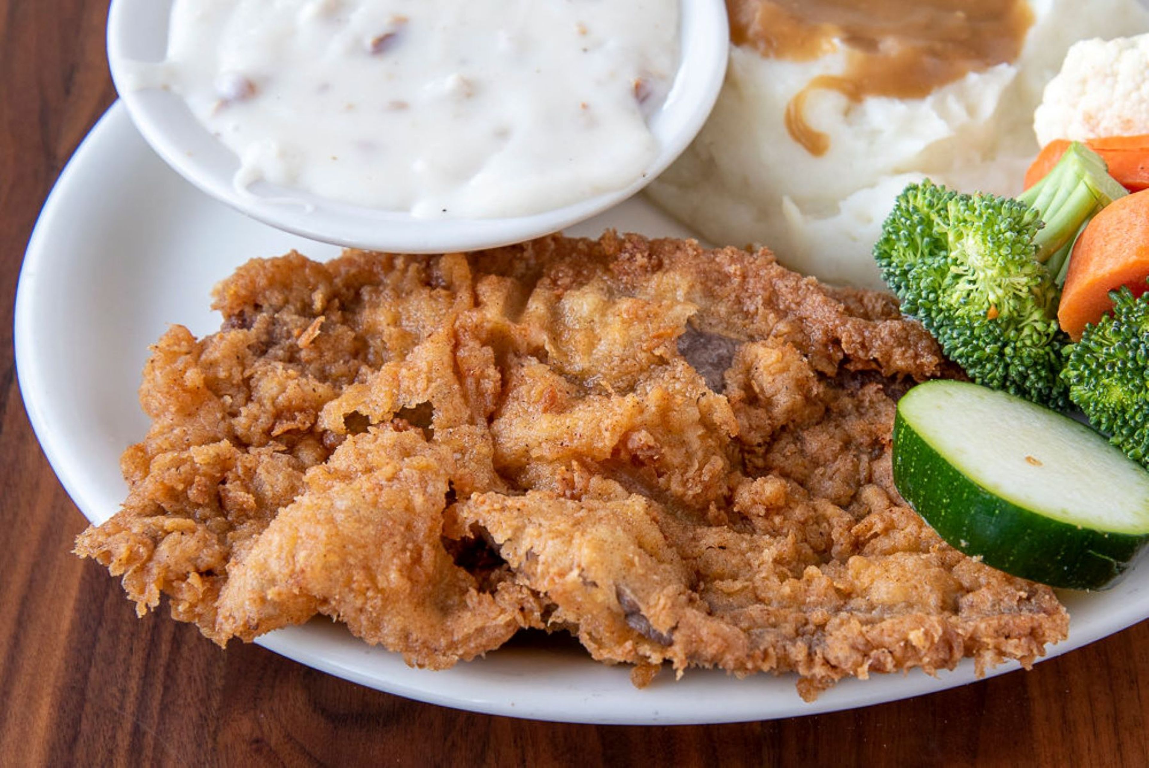 Chicken Style Fried Steak.