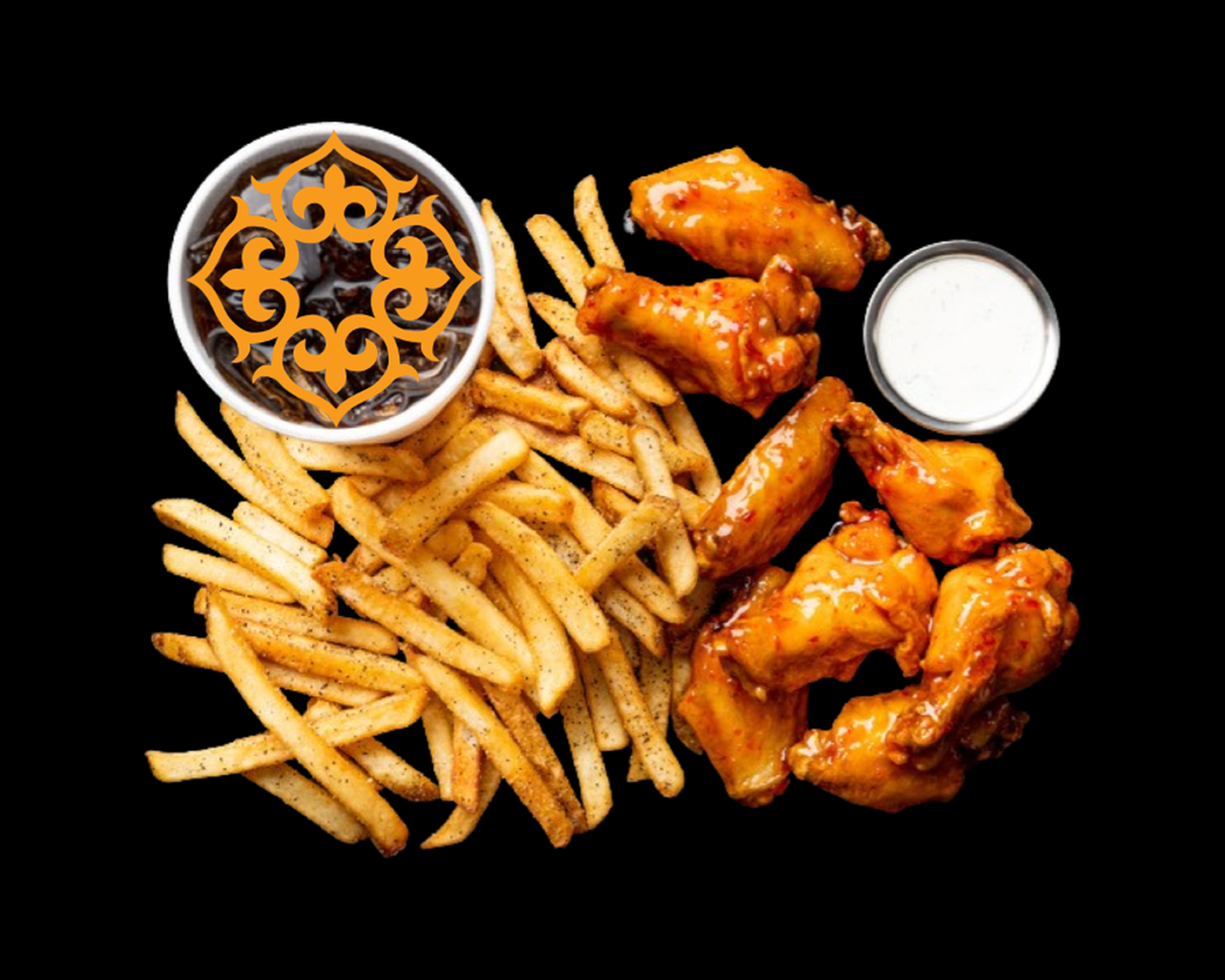 Wings & Fries Combo.