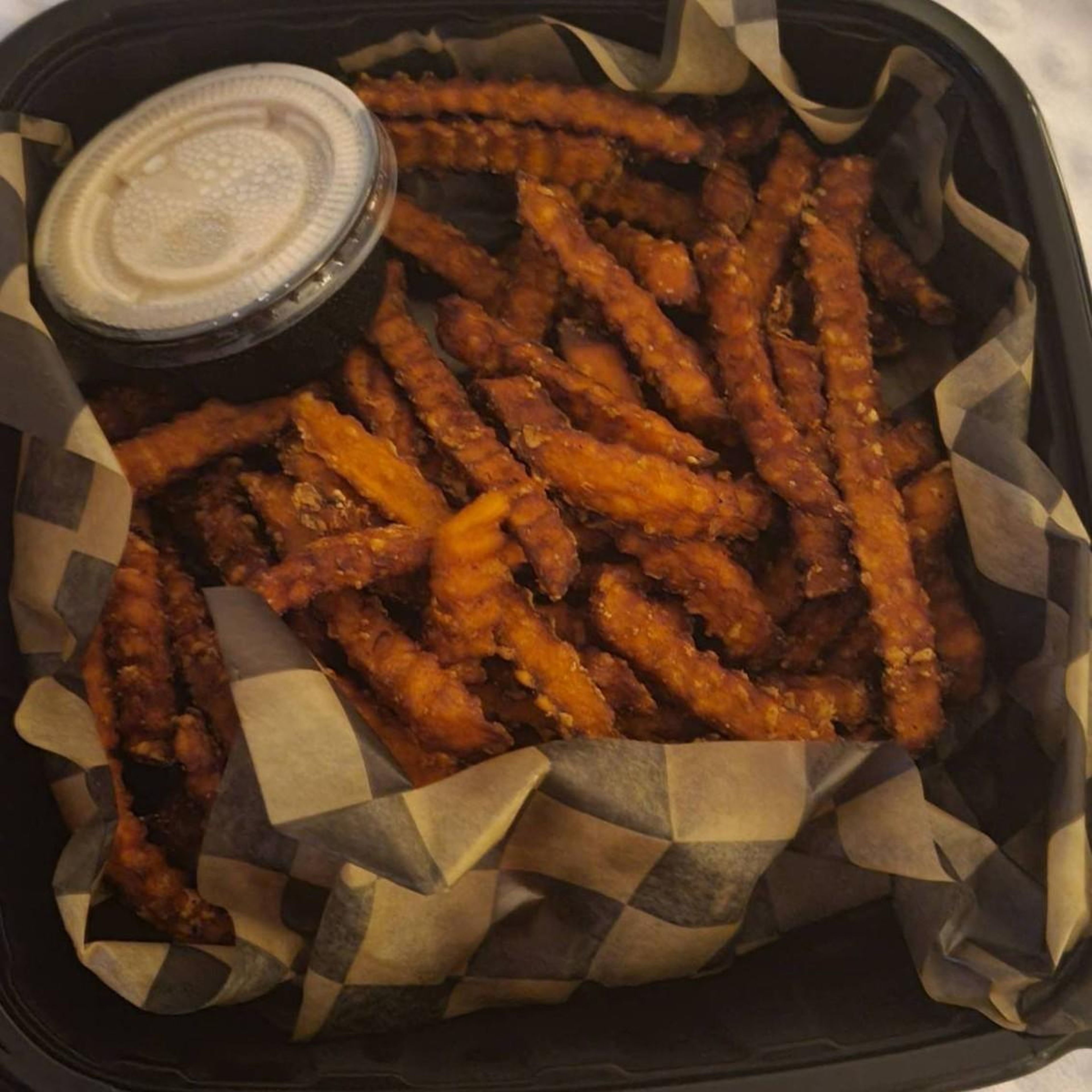 Basket of Sweet Fries.