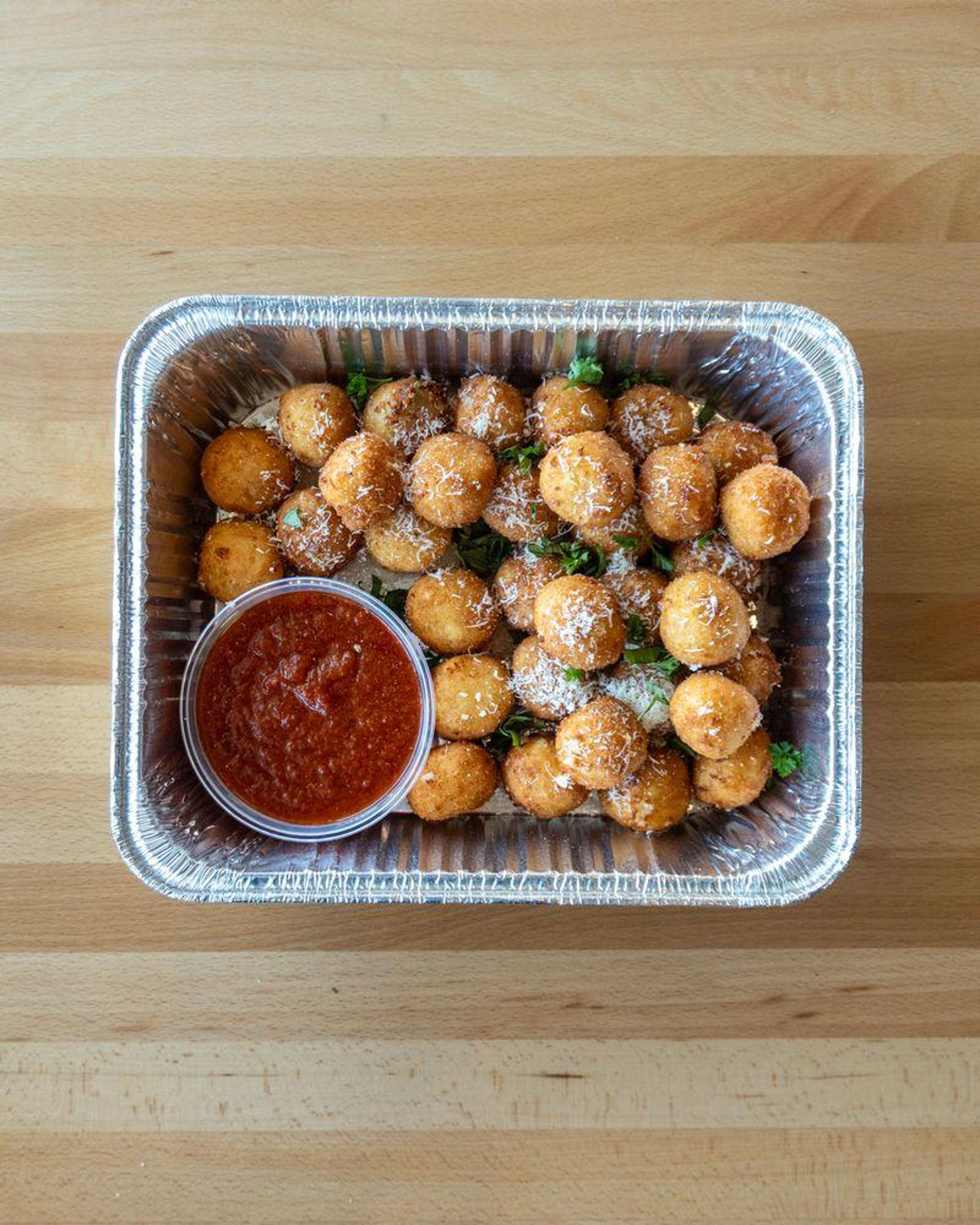 Risotto Balls - Pan.