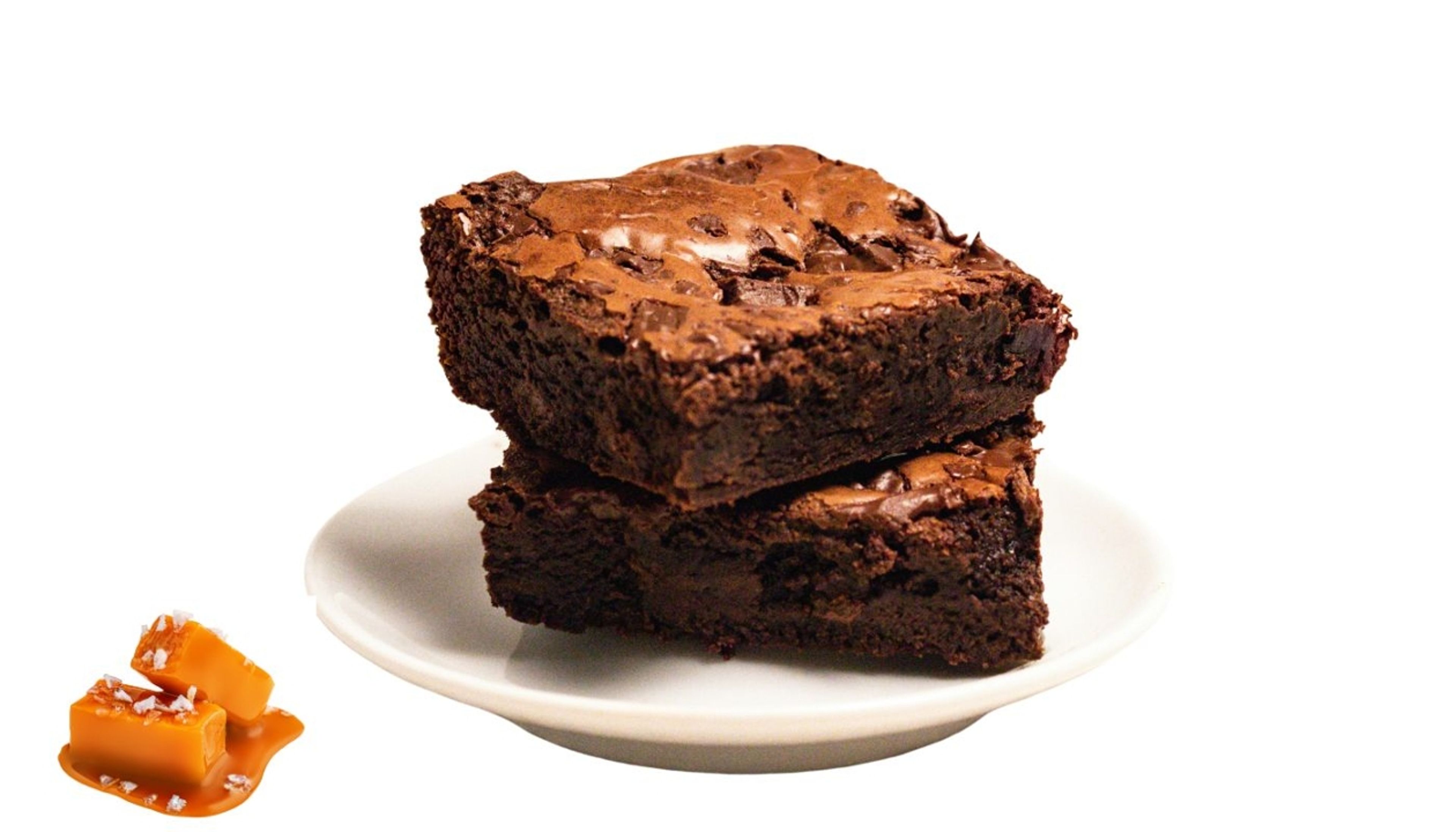 Salted Caramel Brownie*.