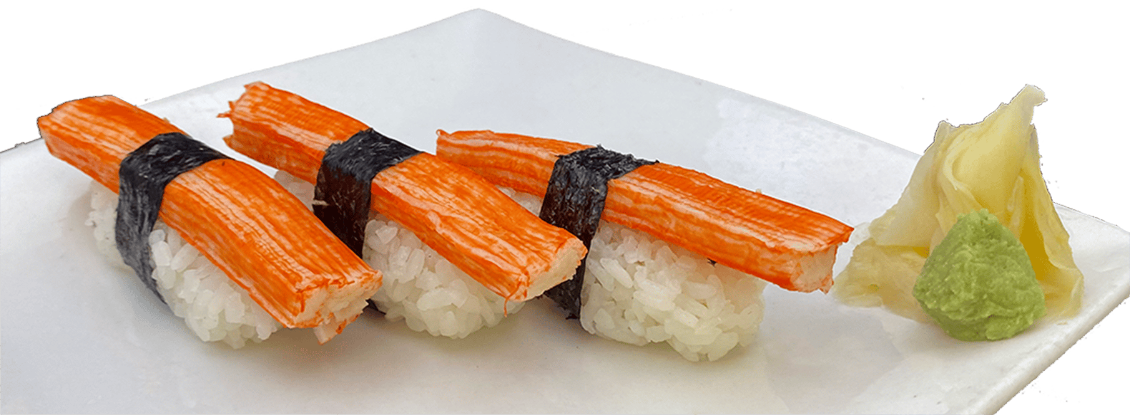Crab Stick (Kani) Nigiri.