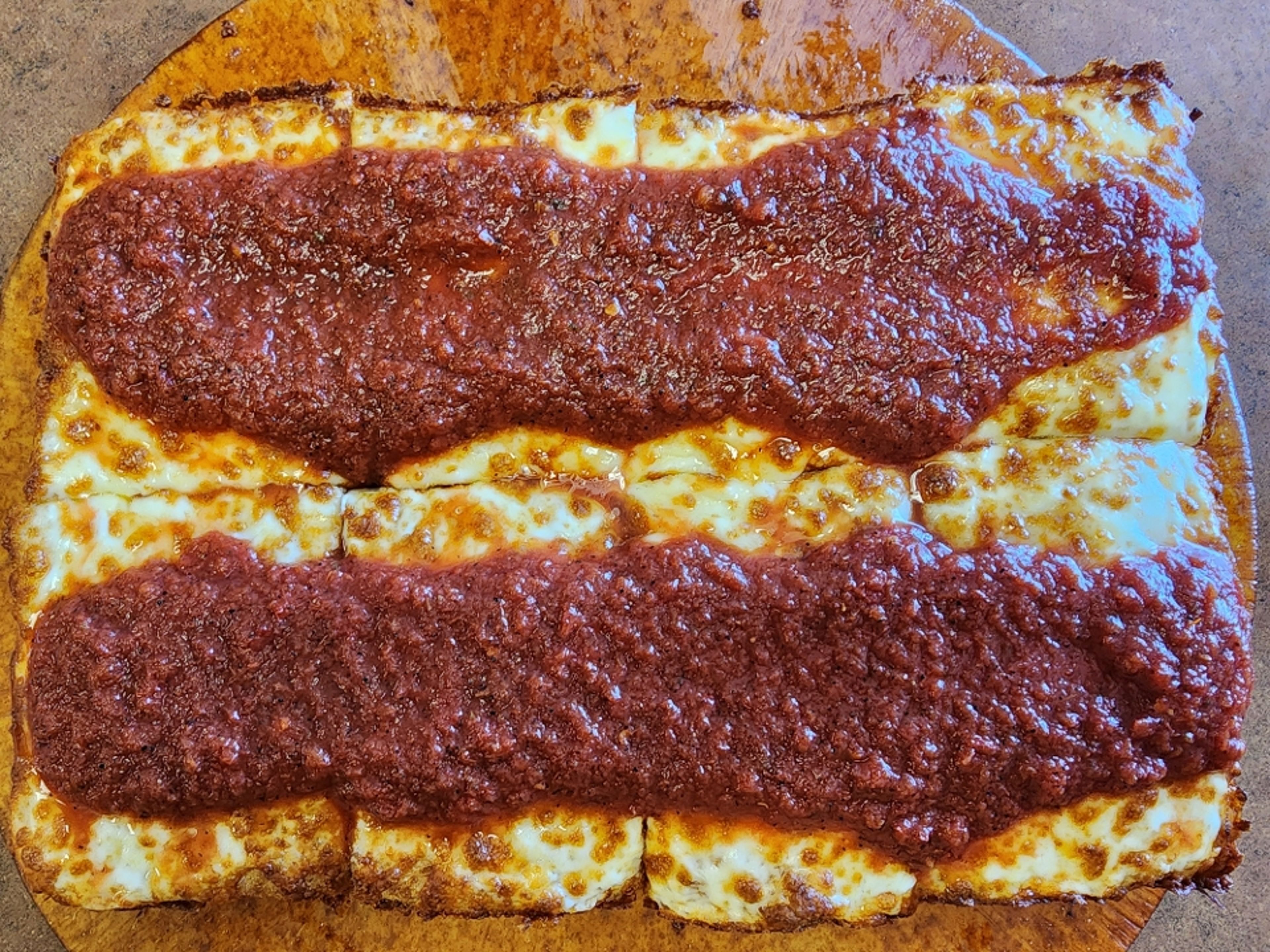 Large Create Your Own  Detroit Deep Dish.