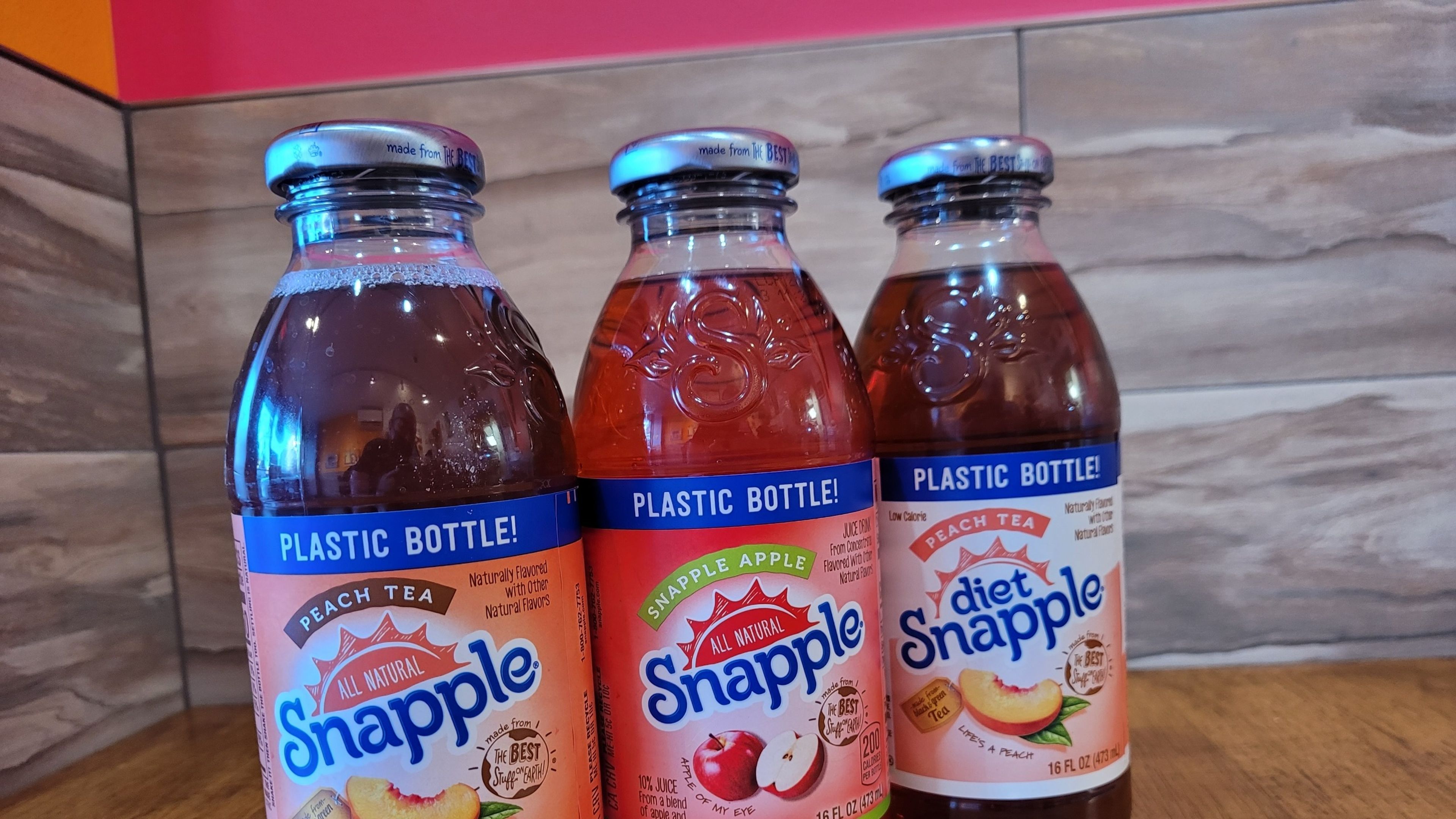 Peach Snapple.