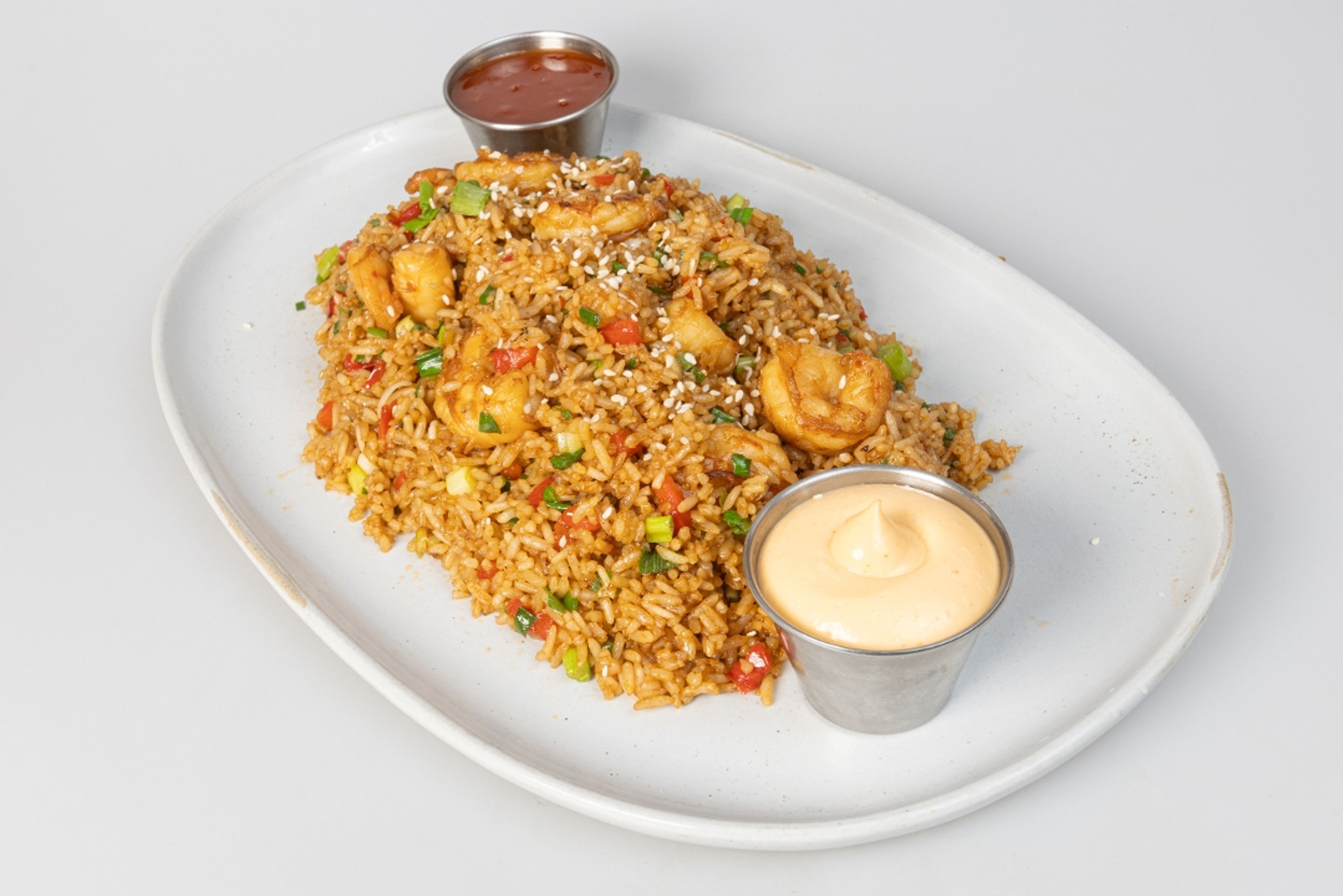 Special Fried Rice Shrimp.
