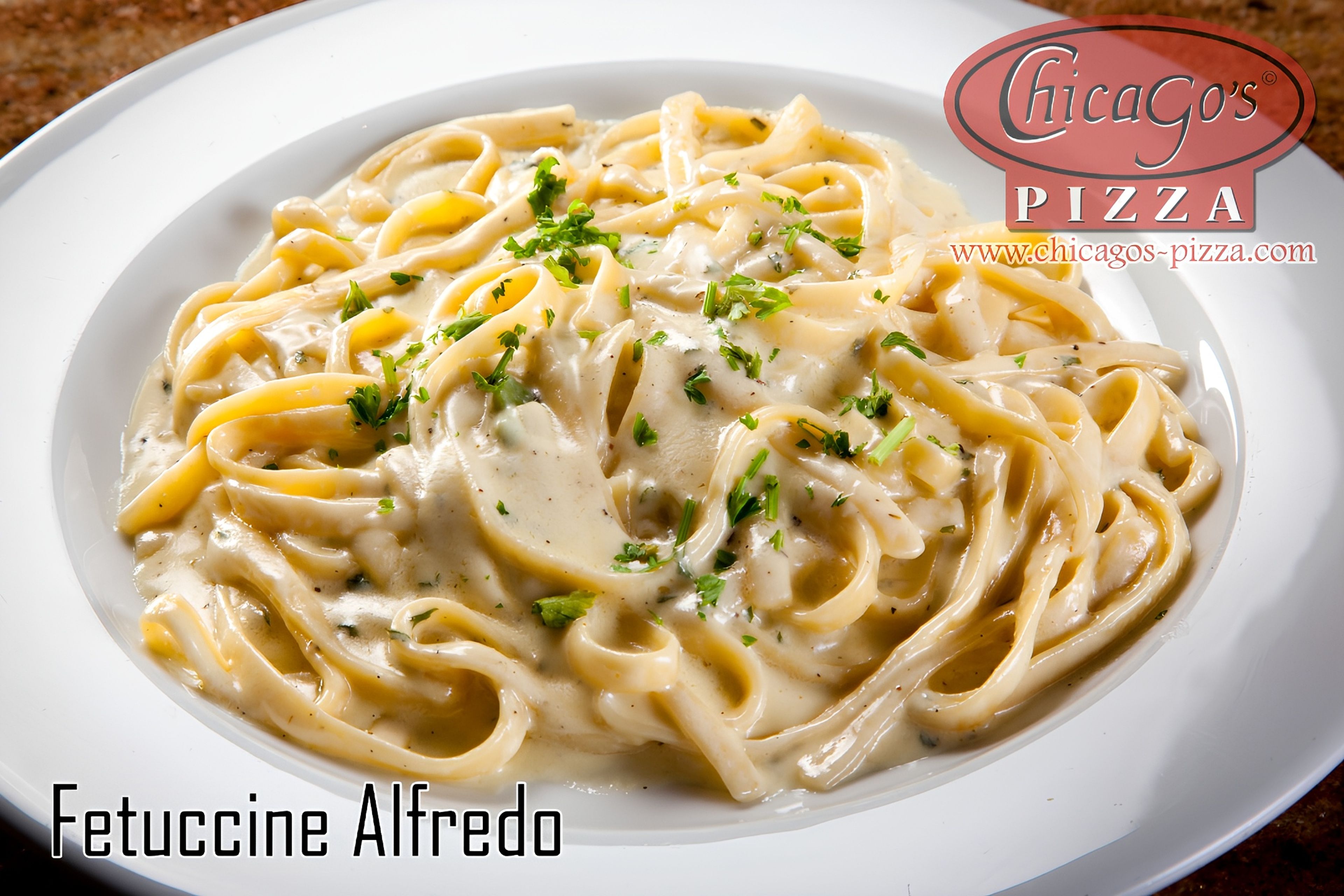 Fettuccine Alfredo.