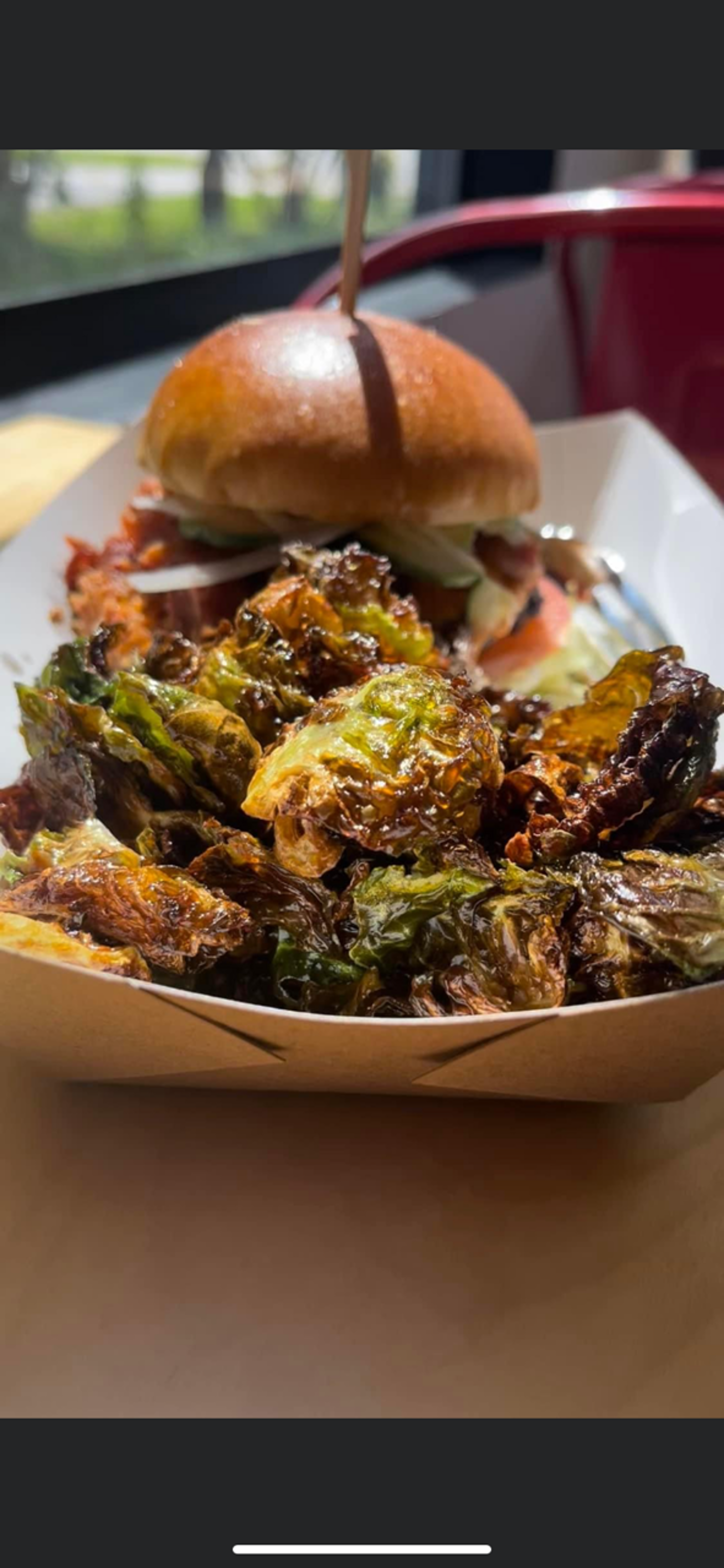 Ponzu Roasted Brussels.