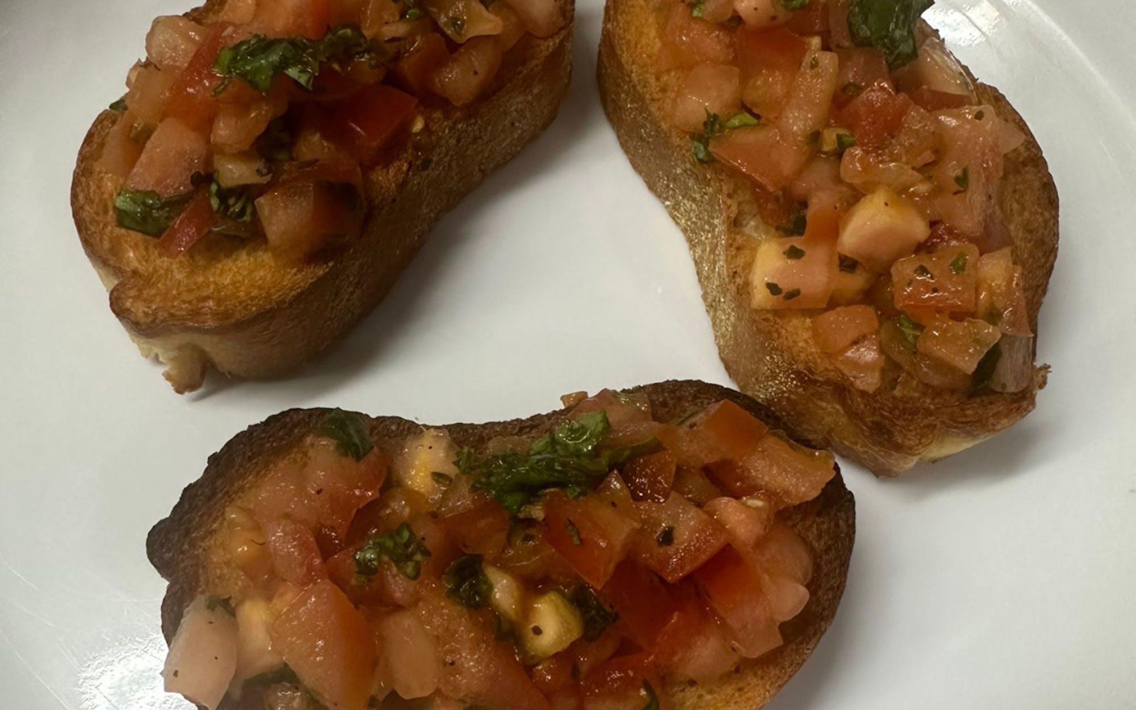 Bruschetta.