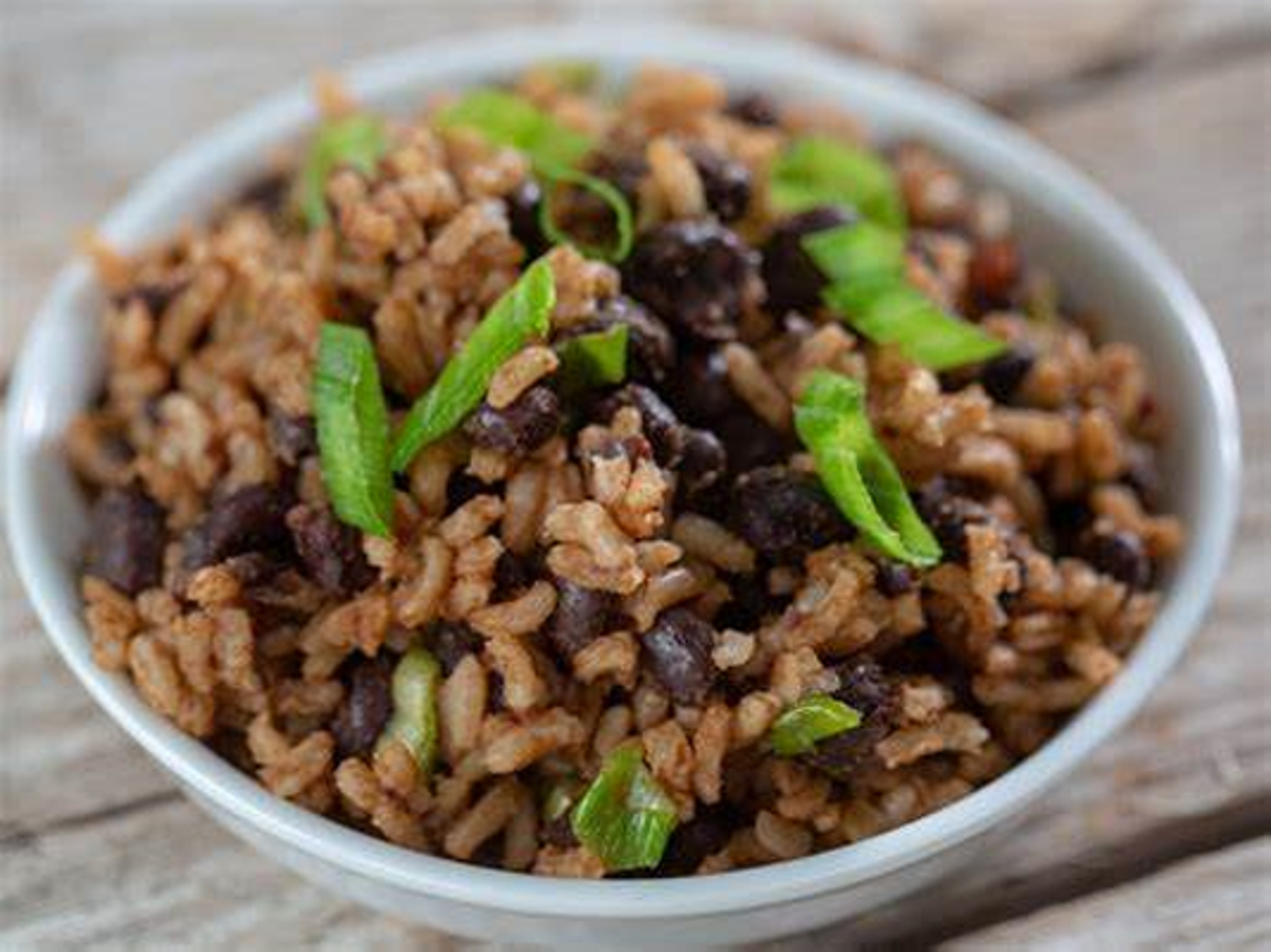 Rice and Beans.