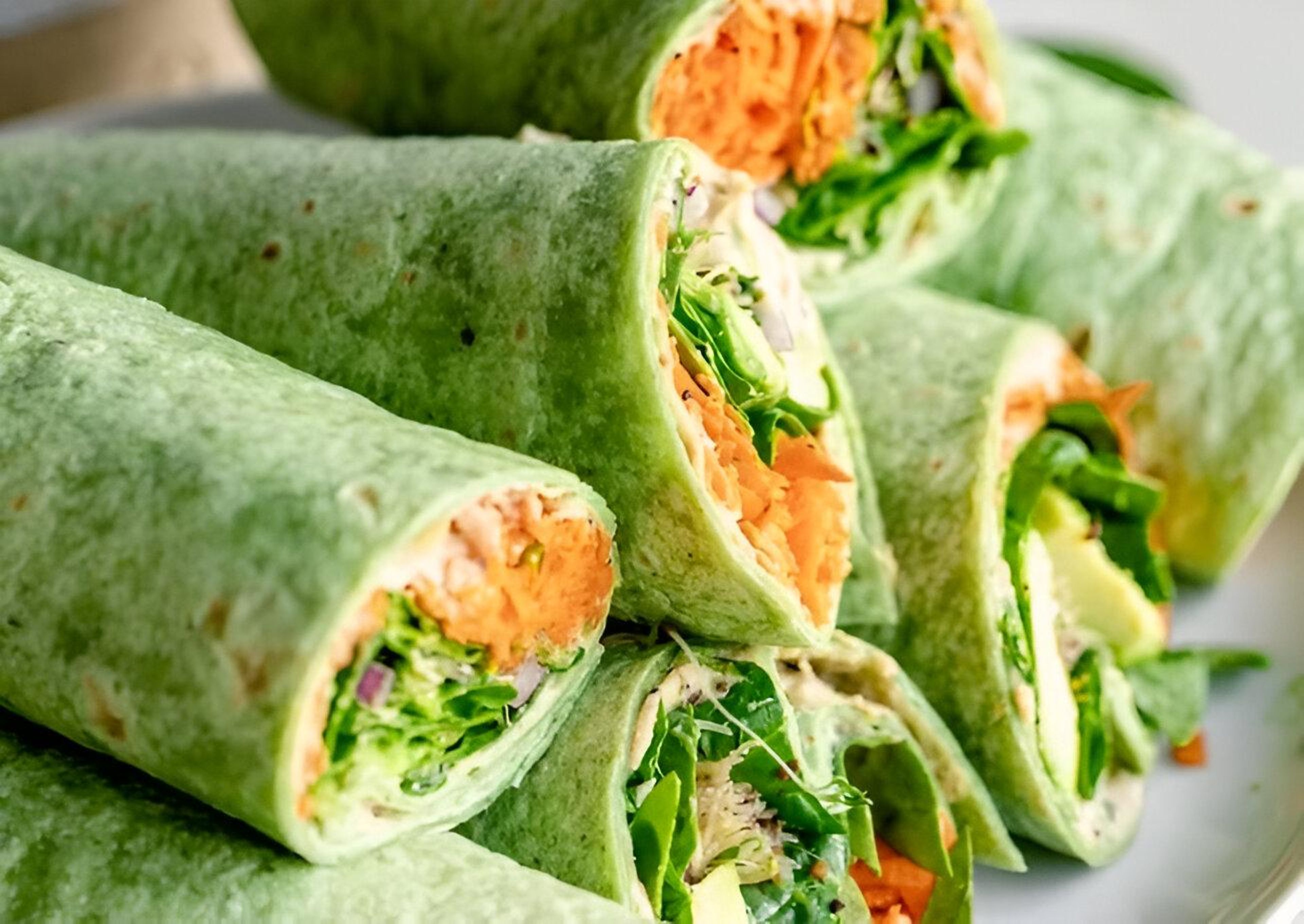 Spinach roll.