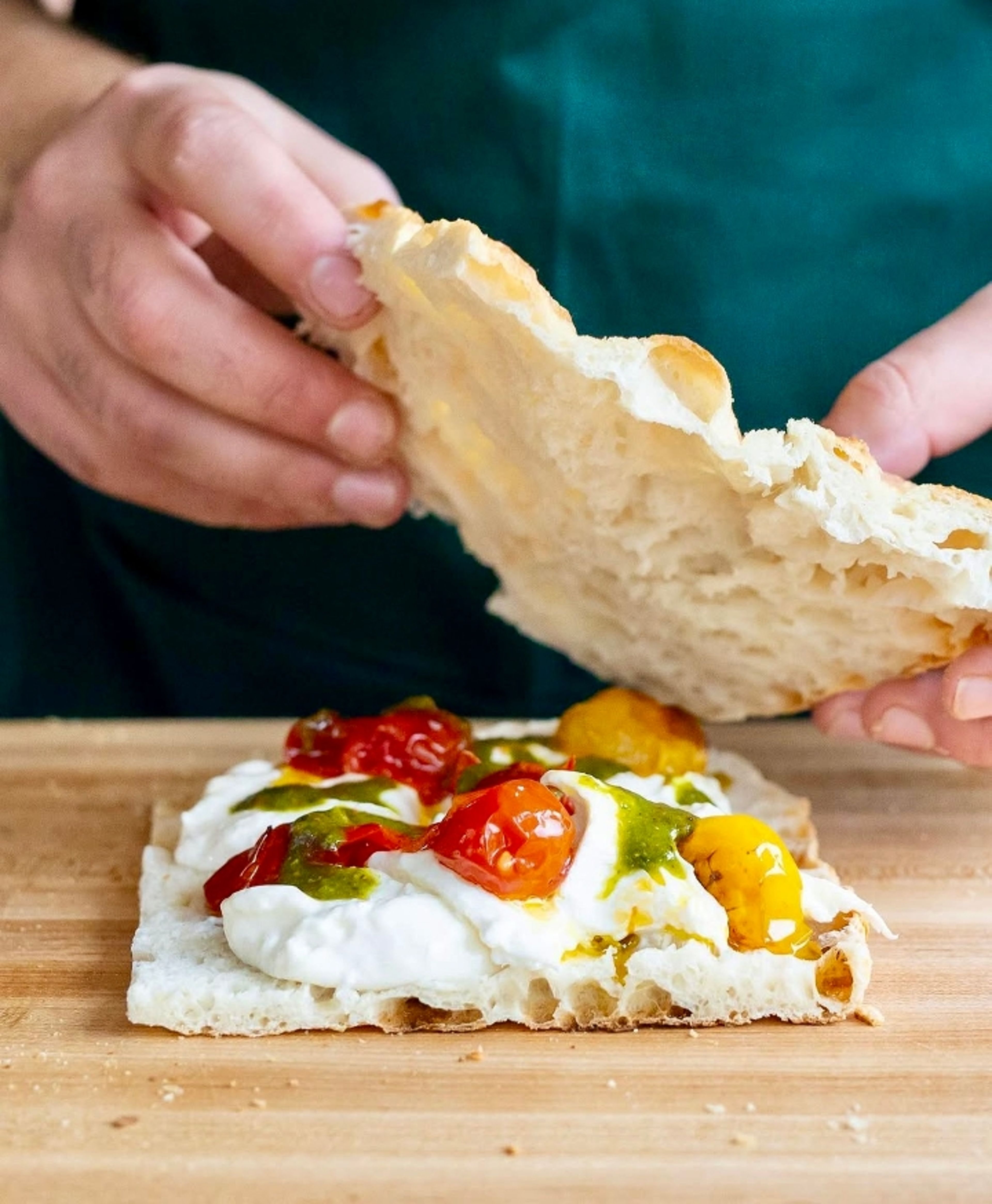 BURRATA FOCCACIA.