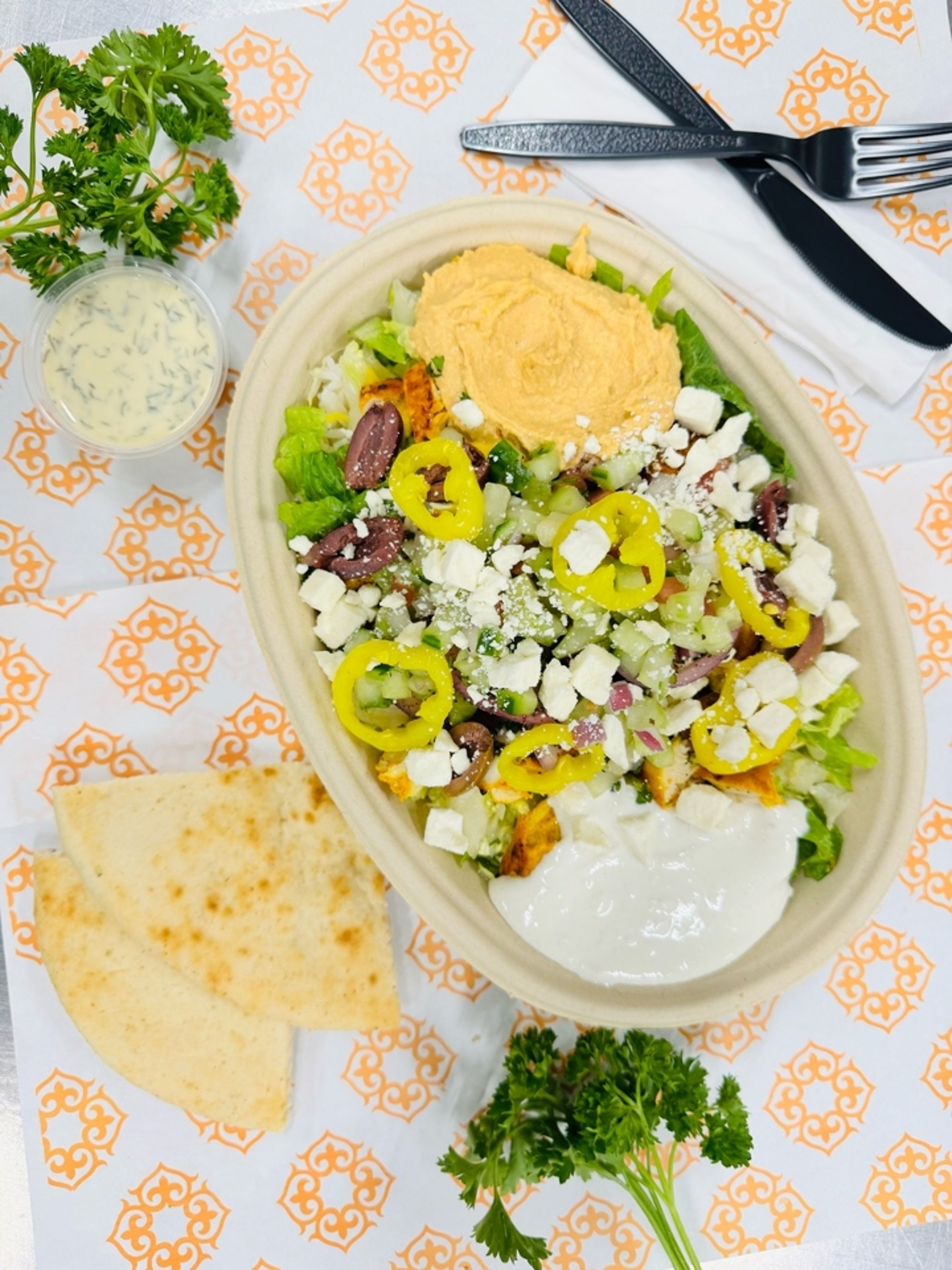 Chicken Shawarma.