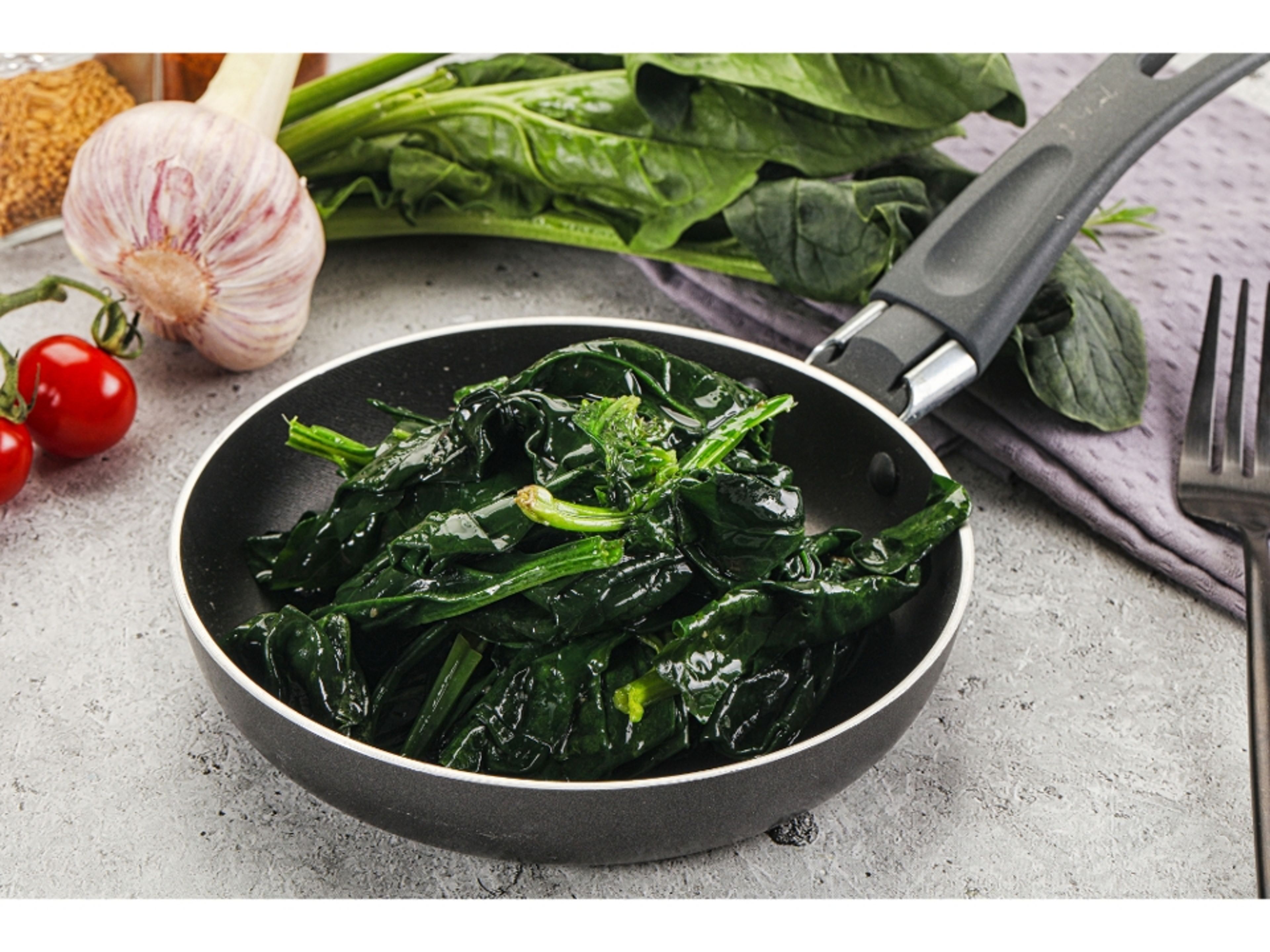 Side of Sauteed Spinach.