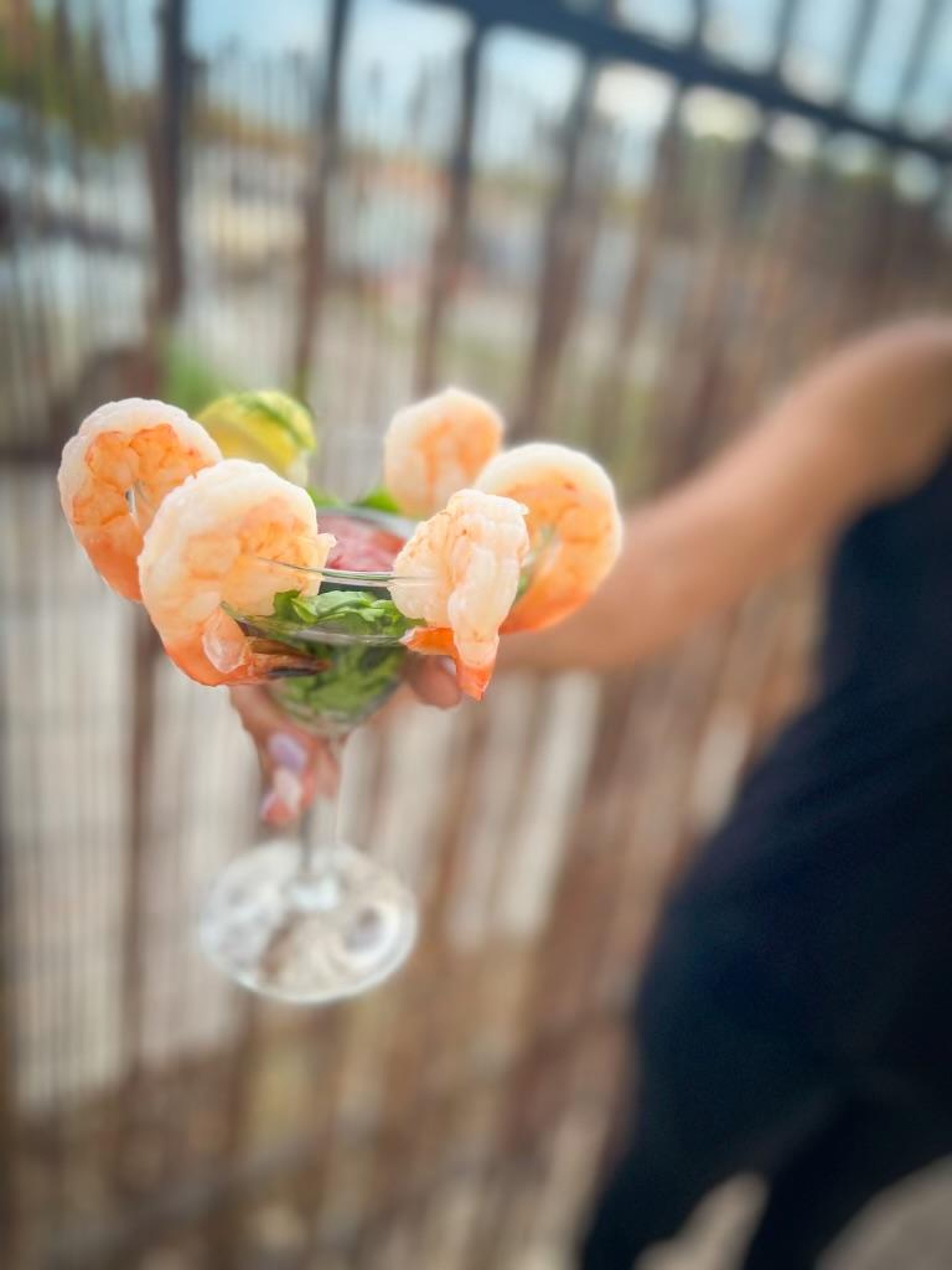 Cocktail shrimp.