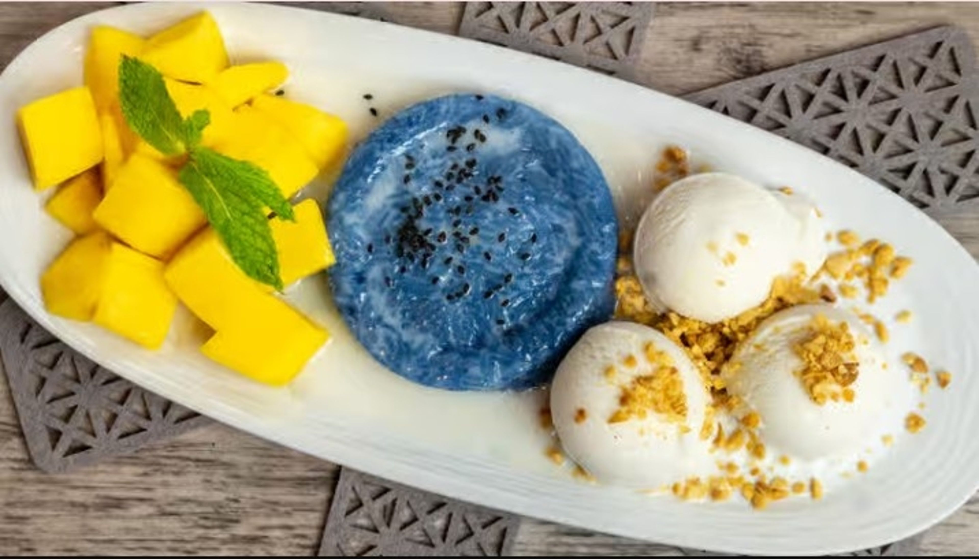 Sticky Rice and Mango.