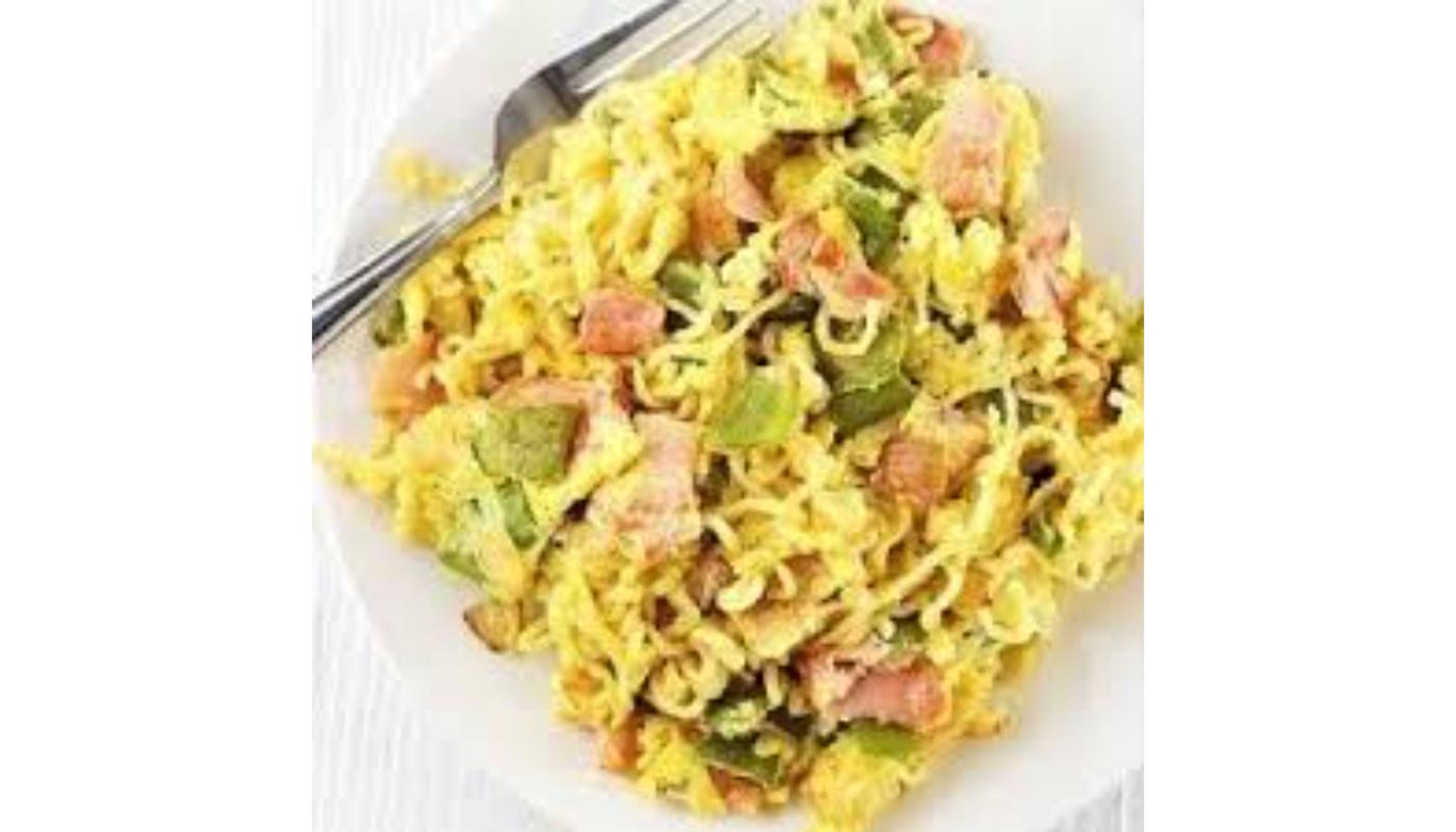 Morning Ramen Omelet Bowl.