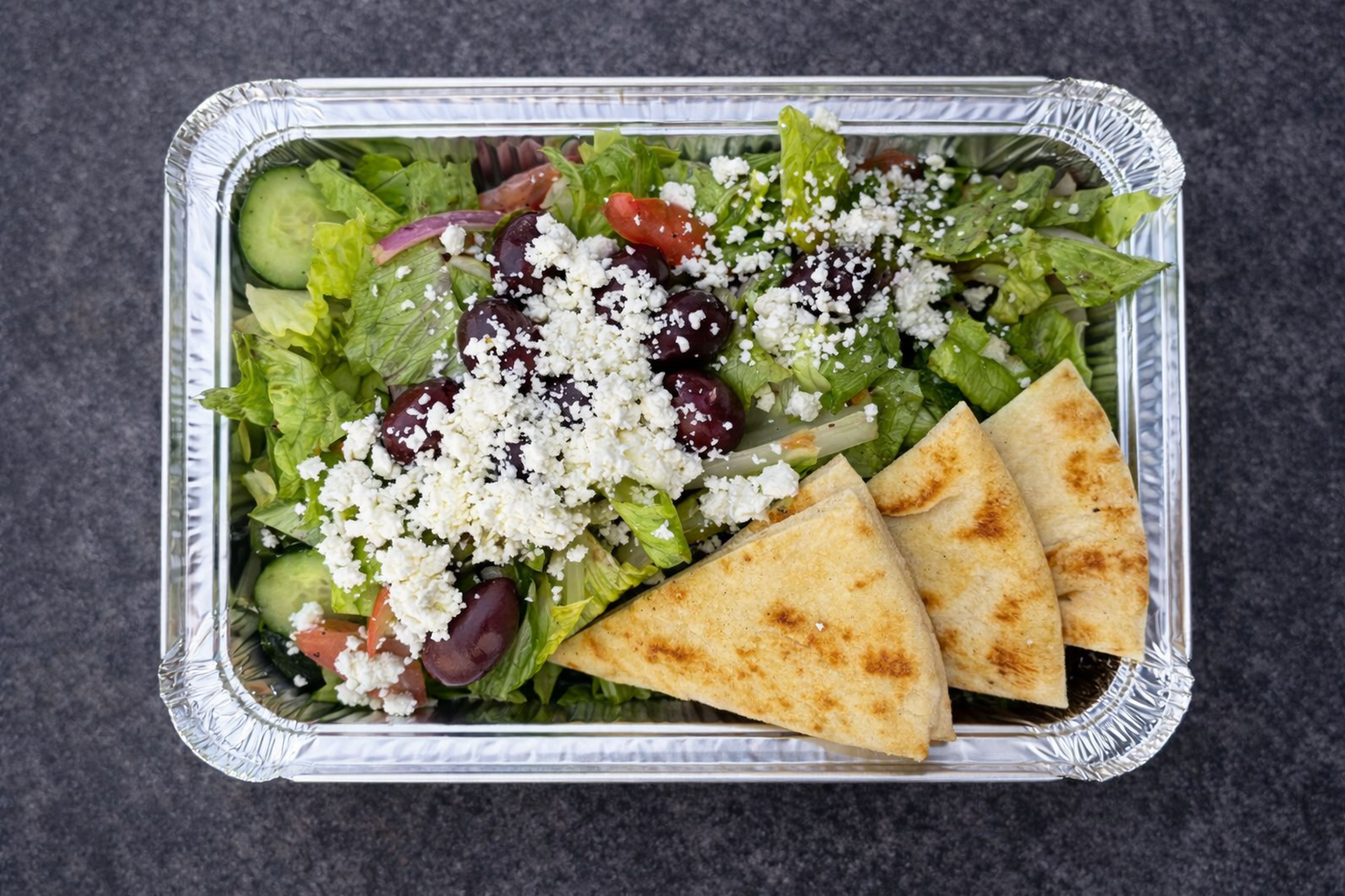 Greek Salad (no protein).