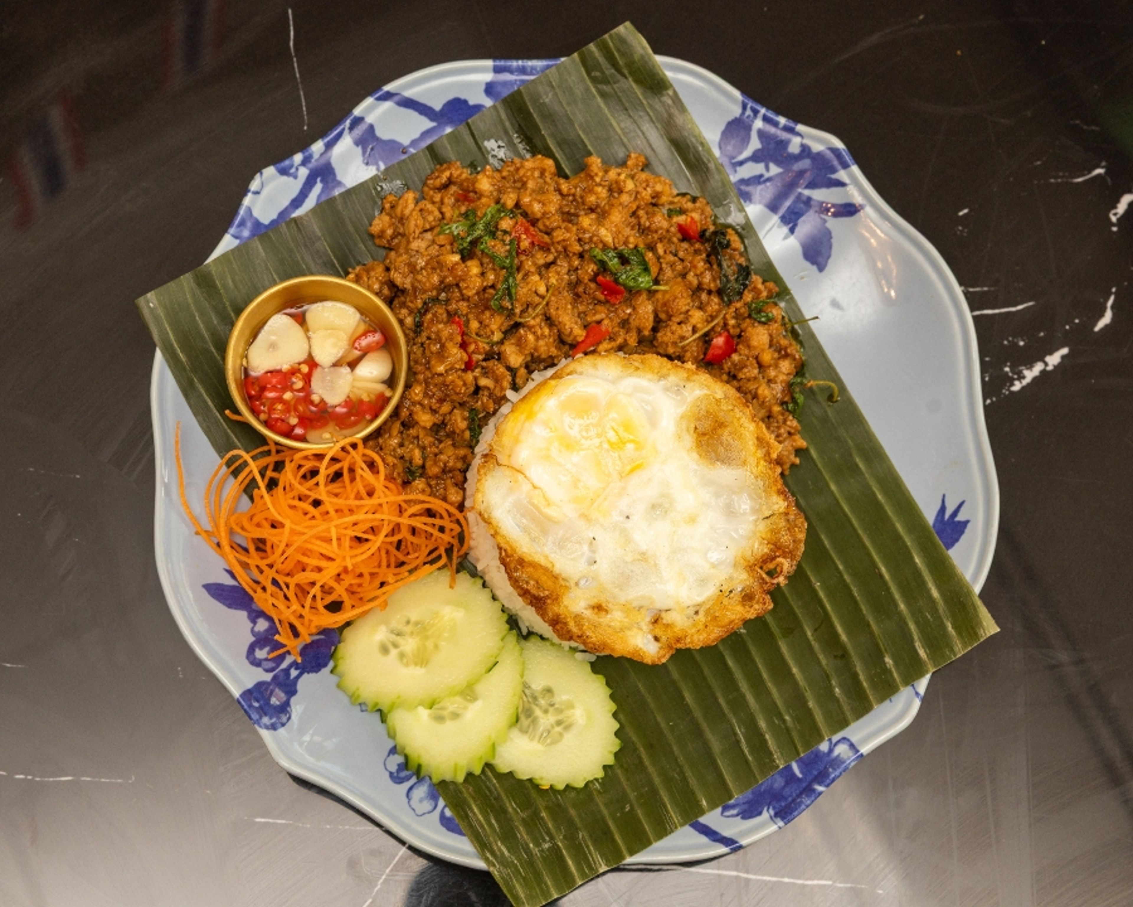 Basil Entree (Pad Kra pao).