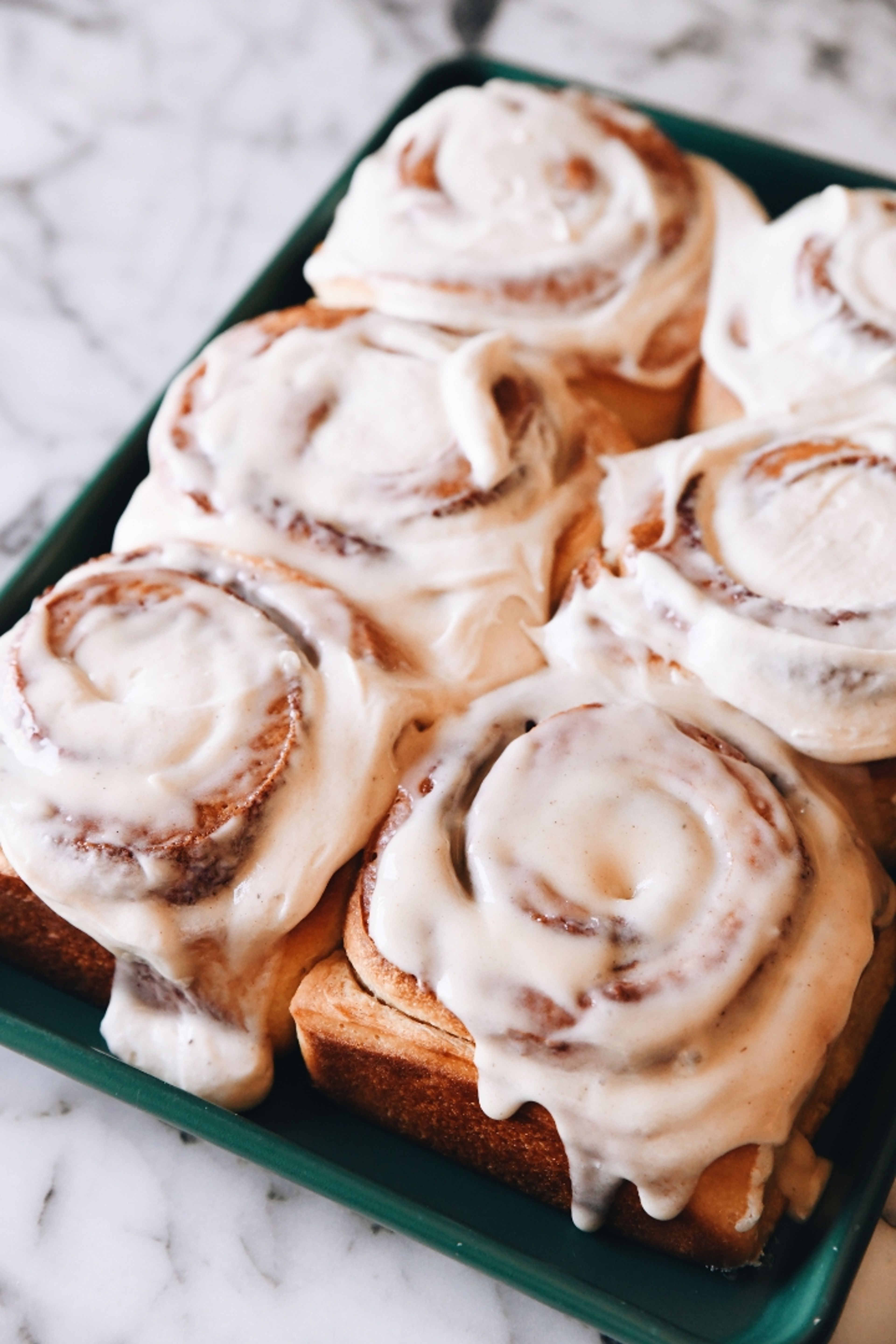 Cinnamon Roll Platter.