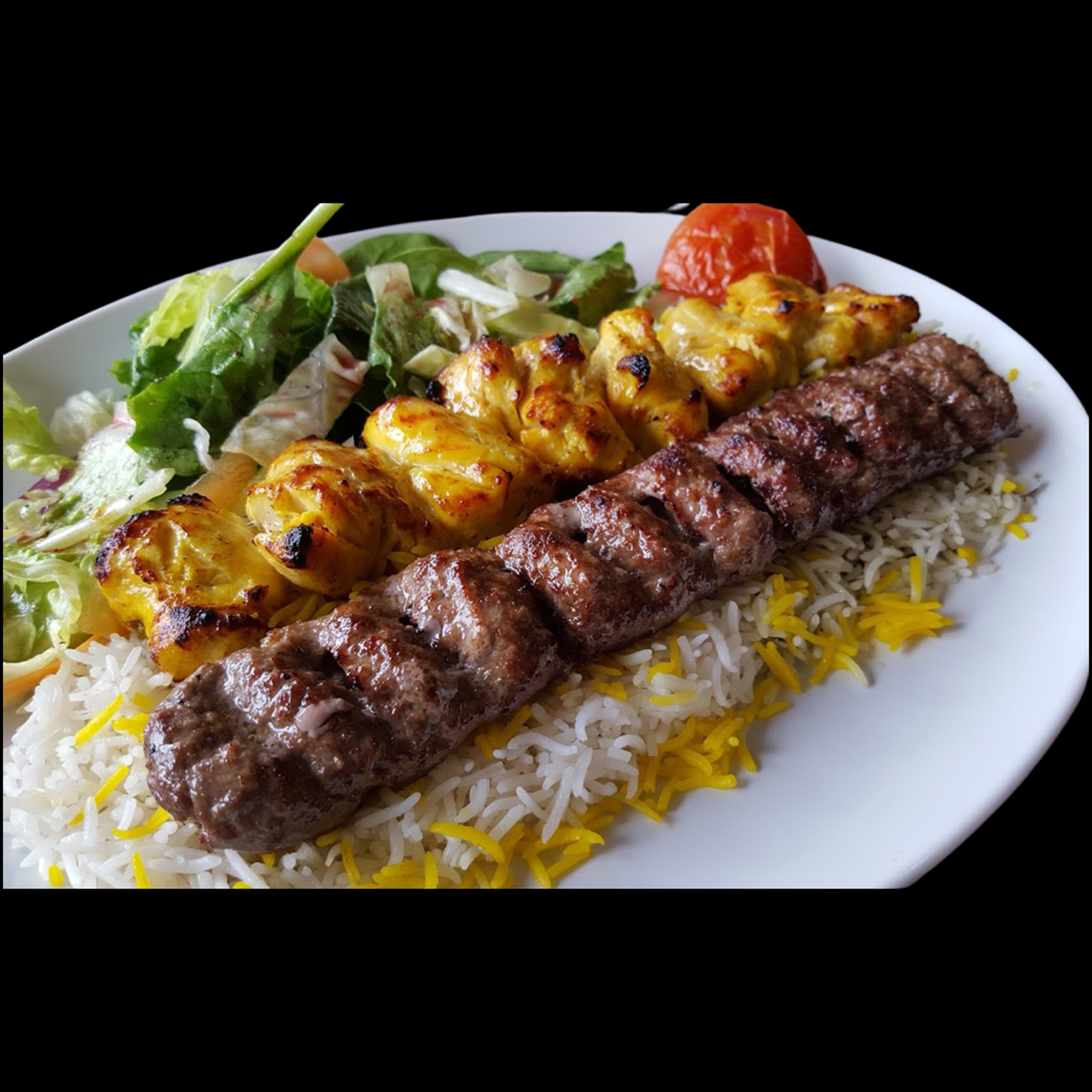 COMBO #3 1 CHICKEN / 1 KOOBIDEH KABOB