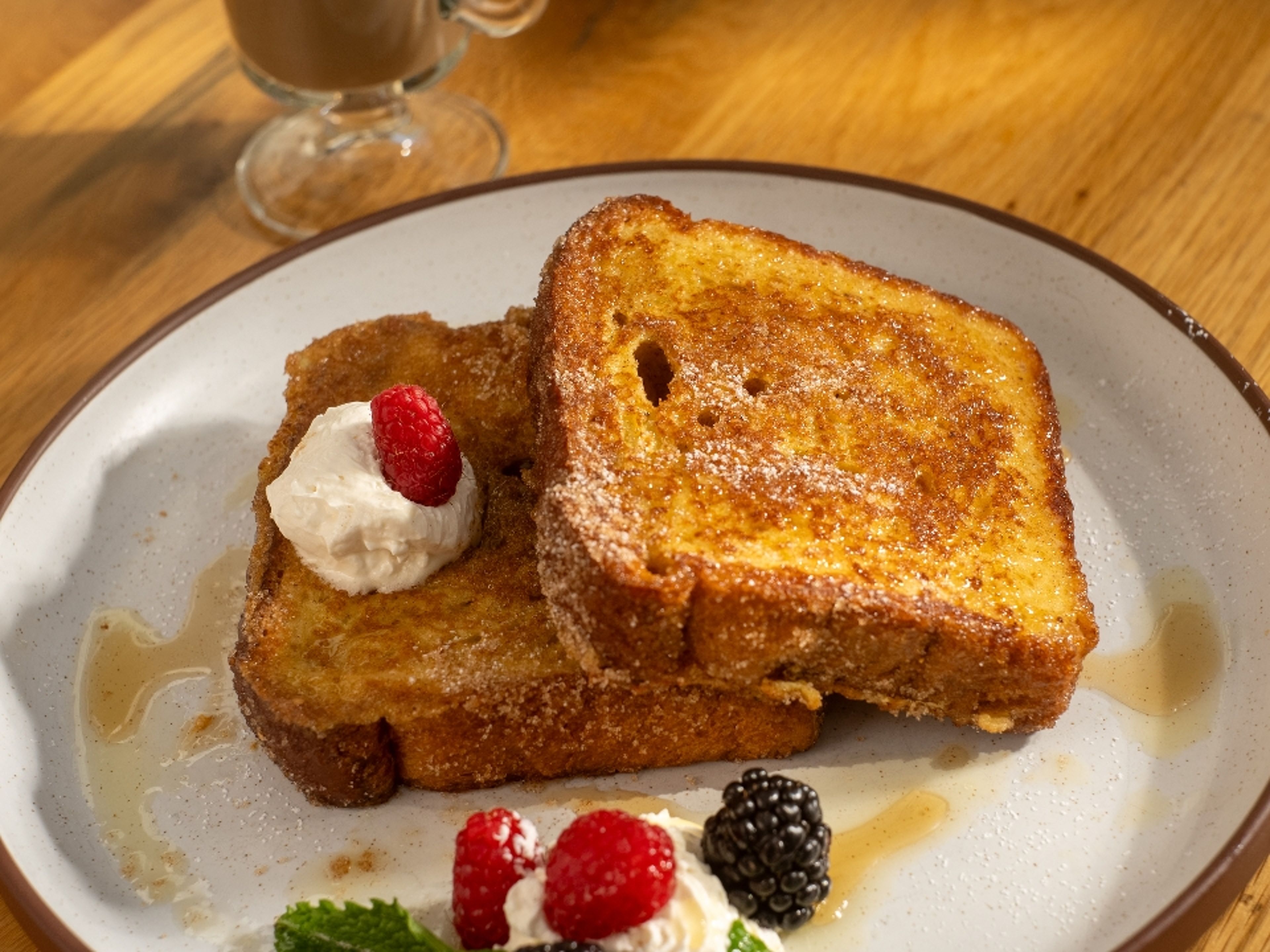 Berries French Toast.