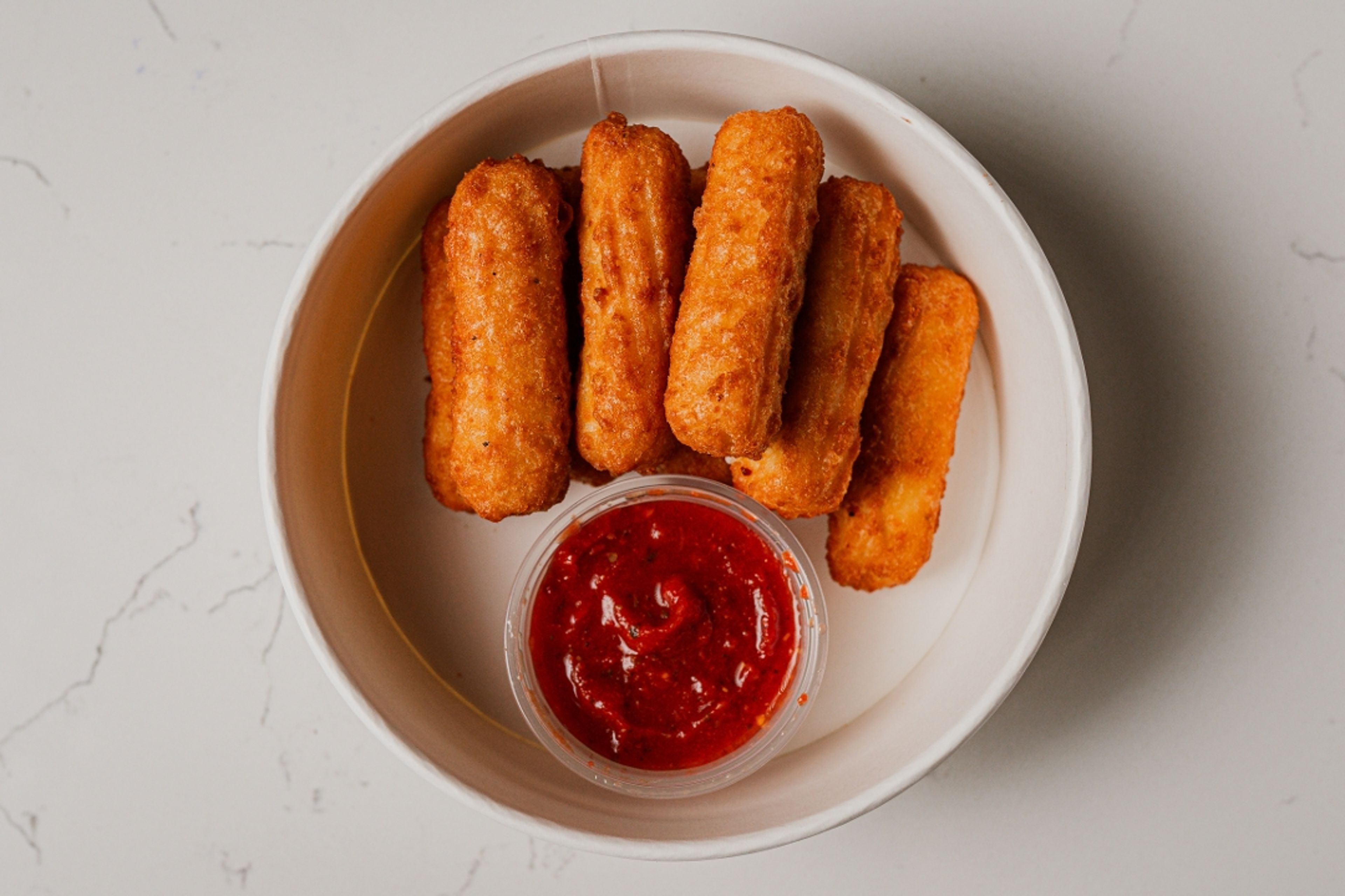 Mozzarella Sticks.