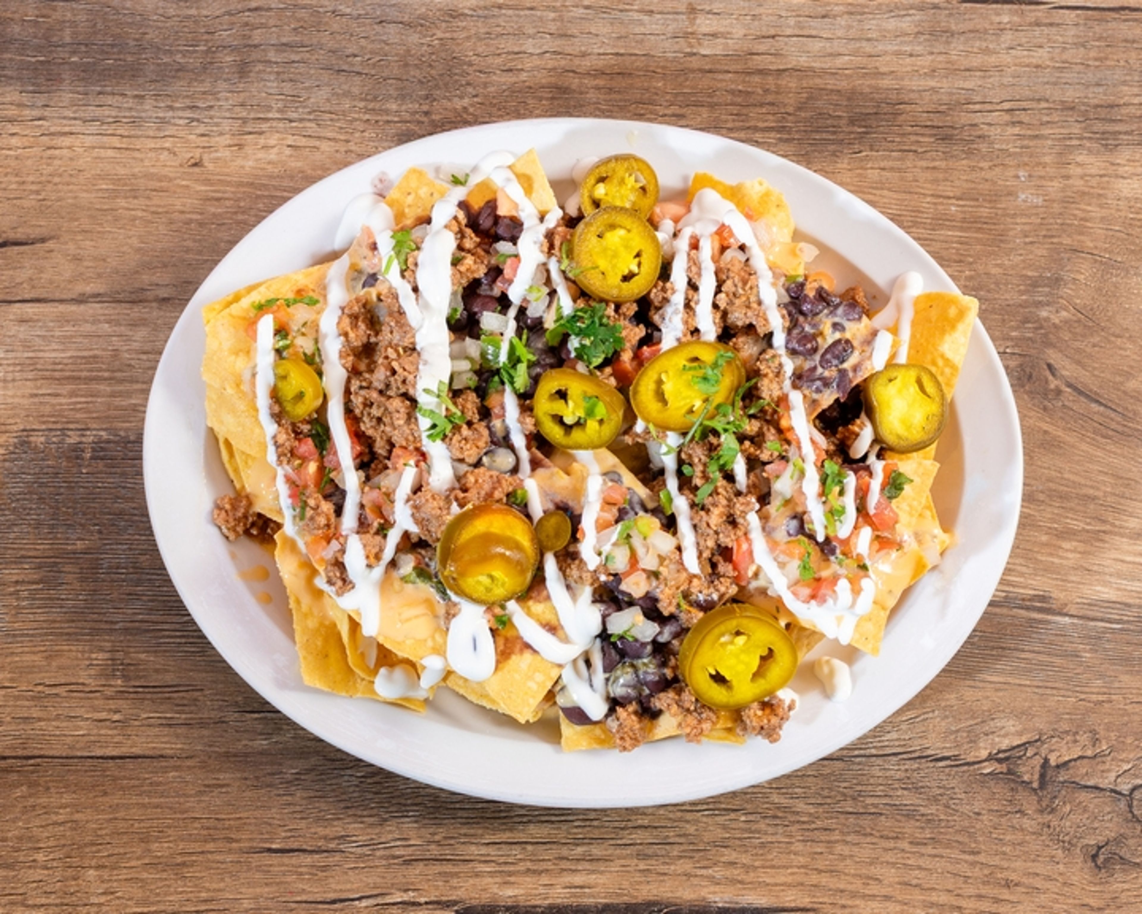 Loaded Nachos.