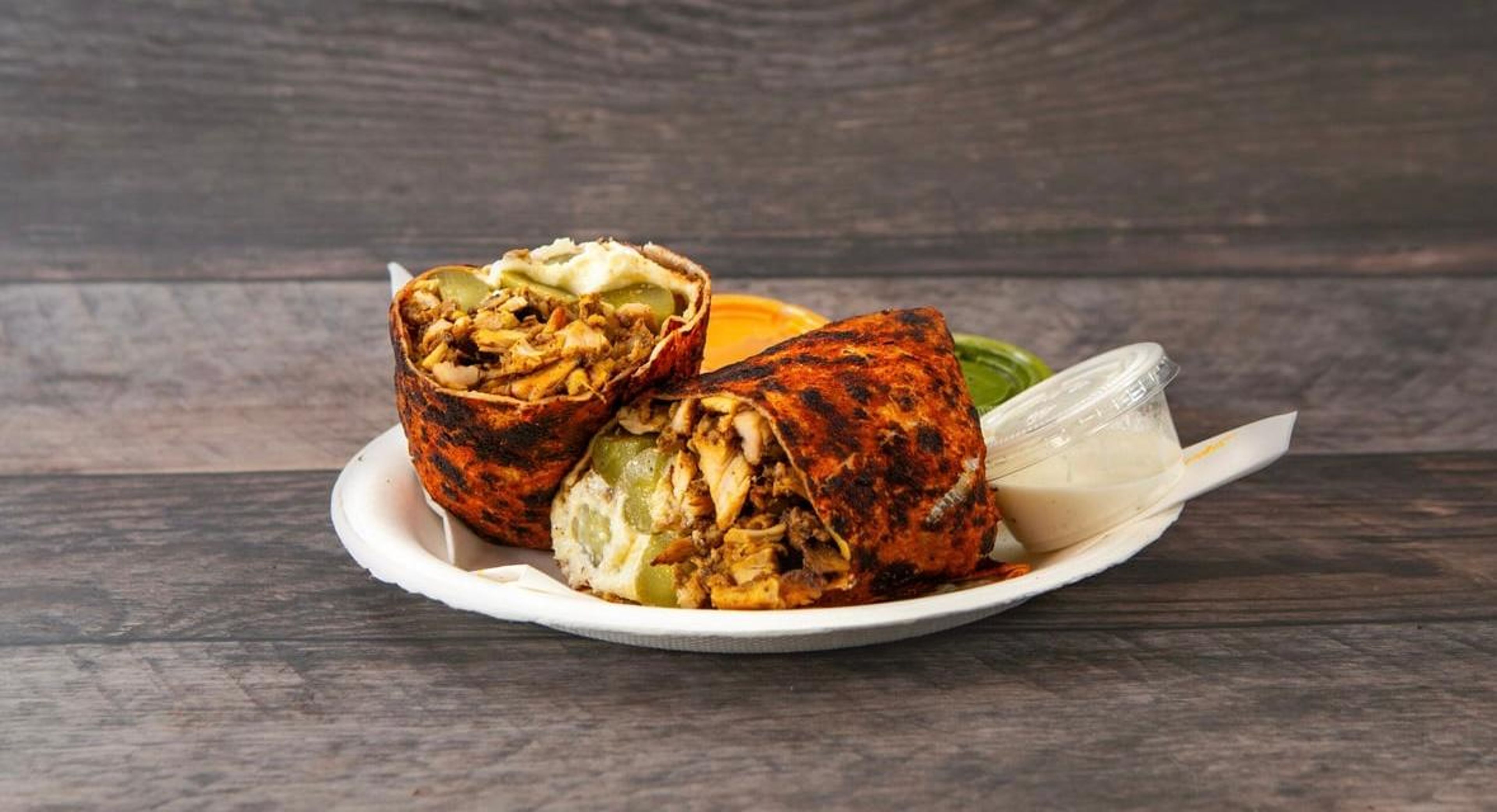 Classic Shawarma Wrap.