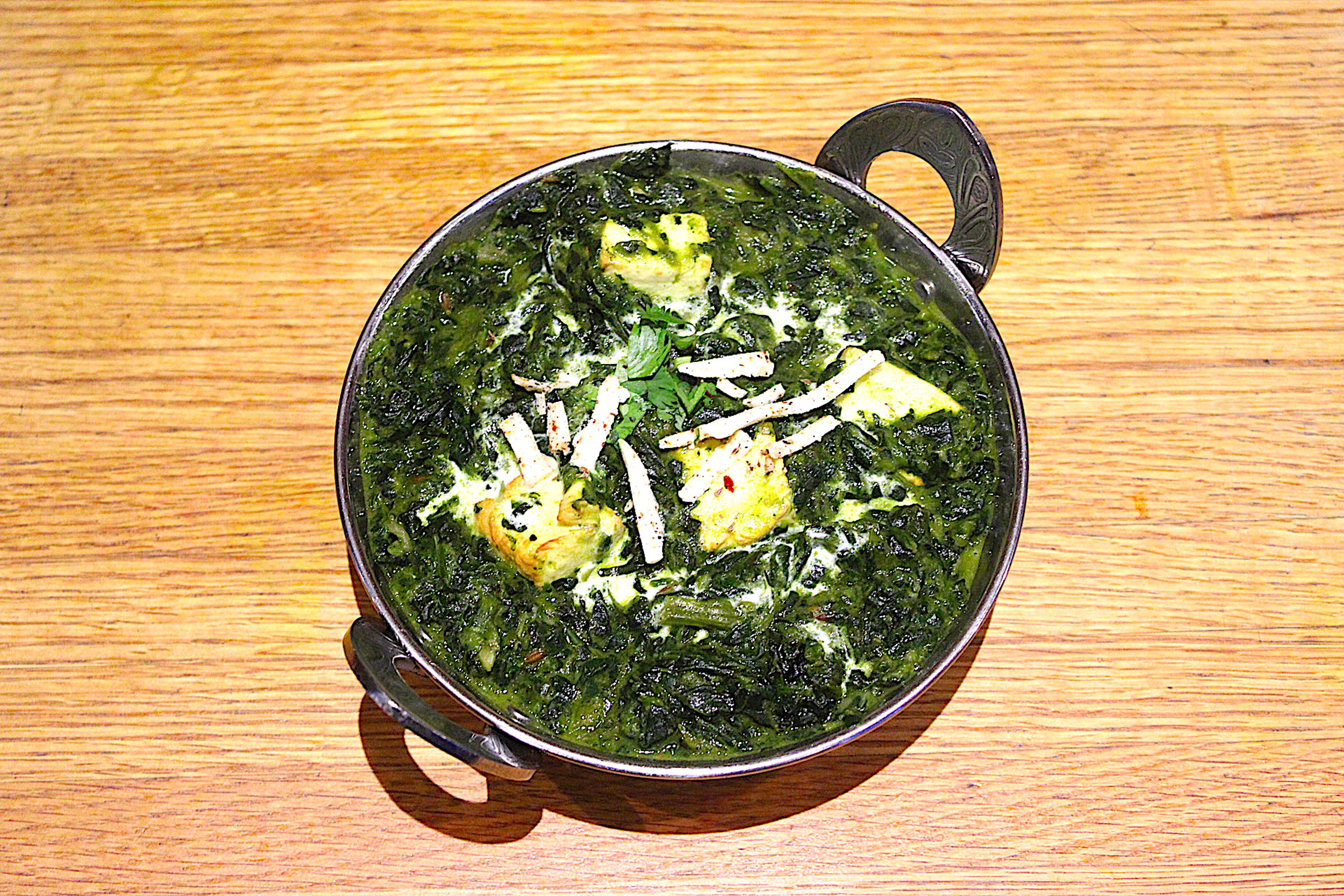Palak Paneer.