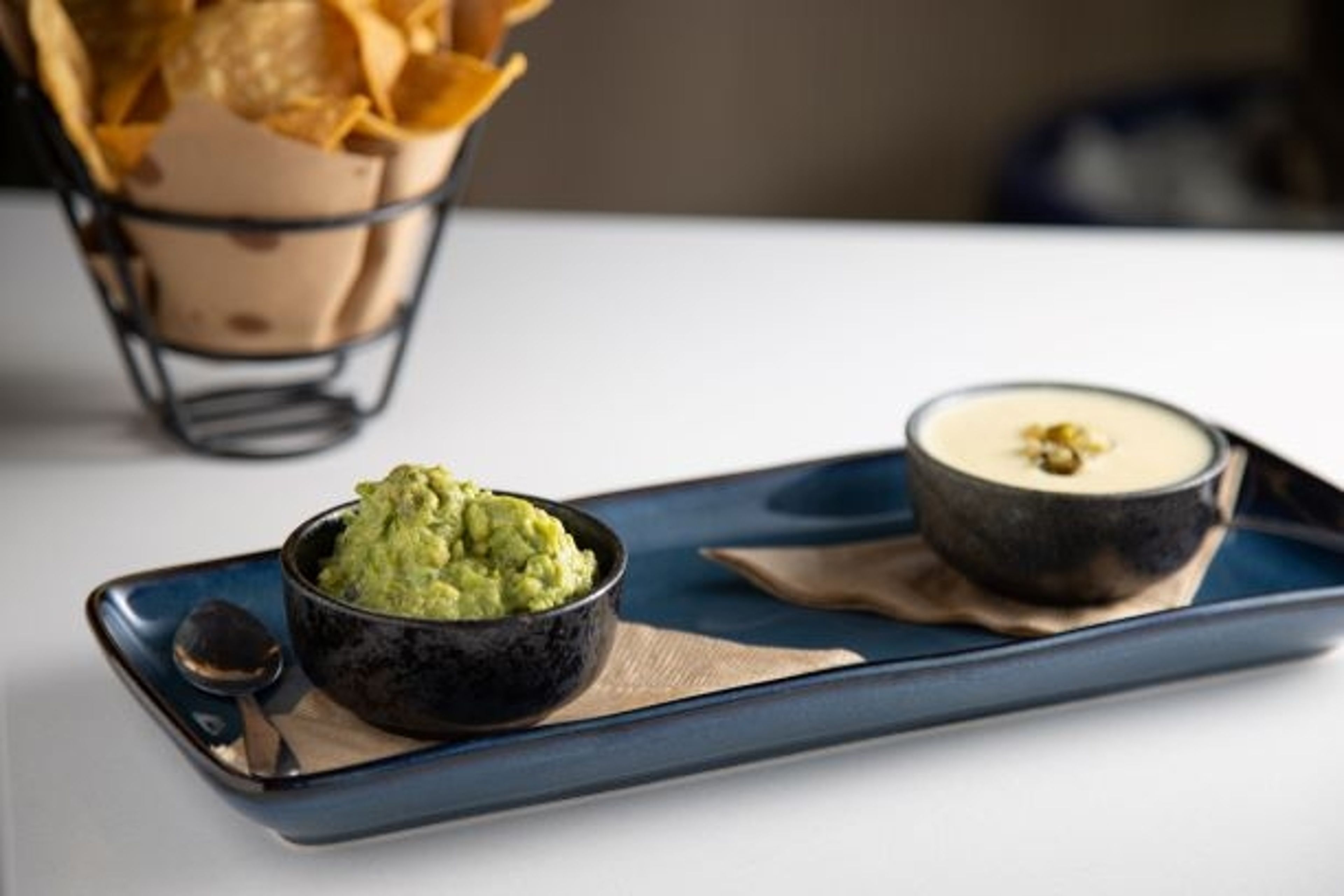 *Tasting of 2 Guac/Dip.