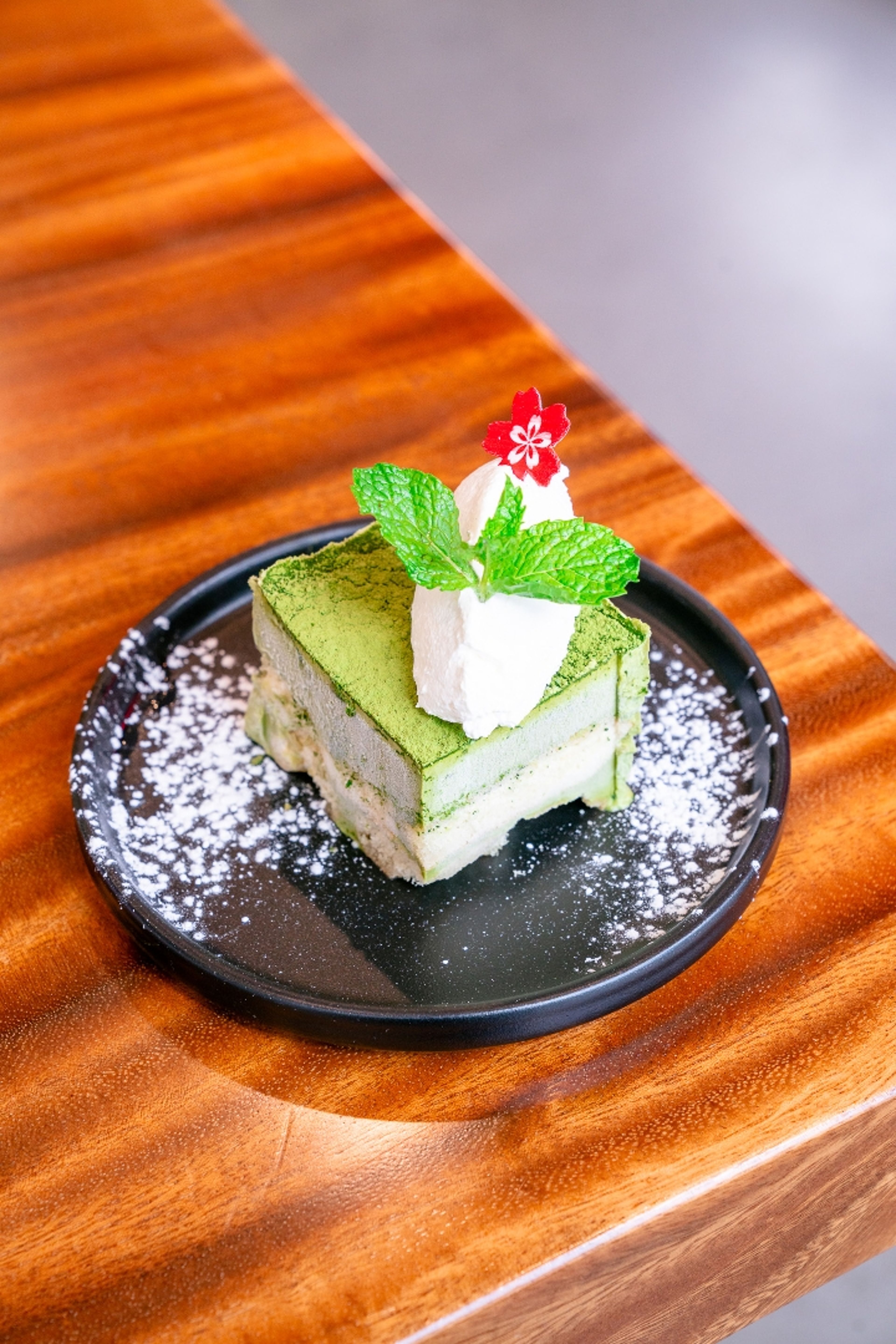 Green Tea Tiramisu.
