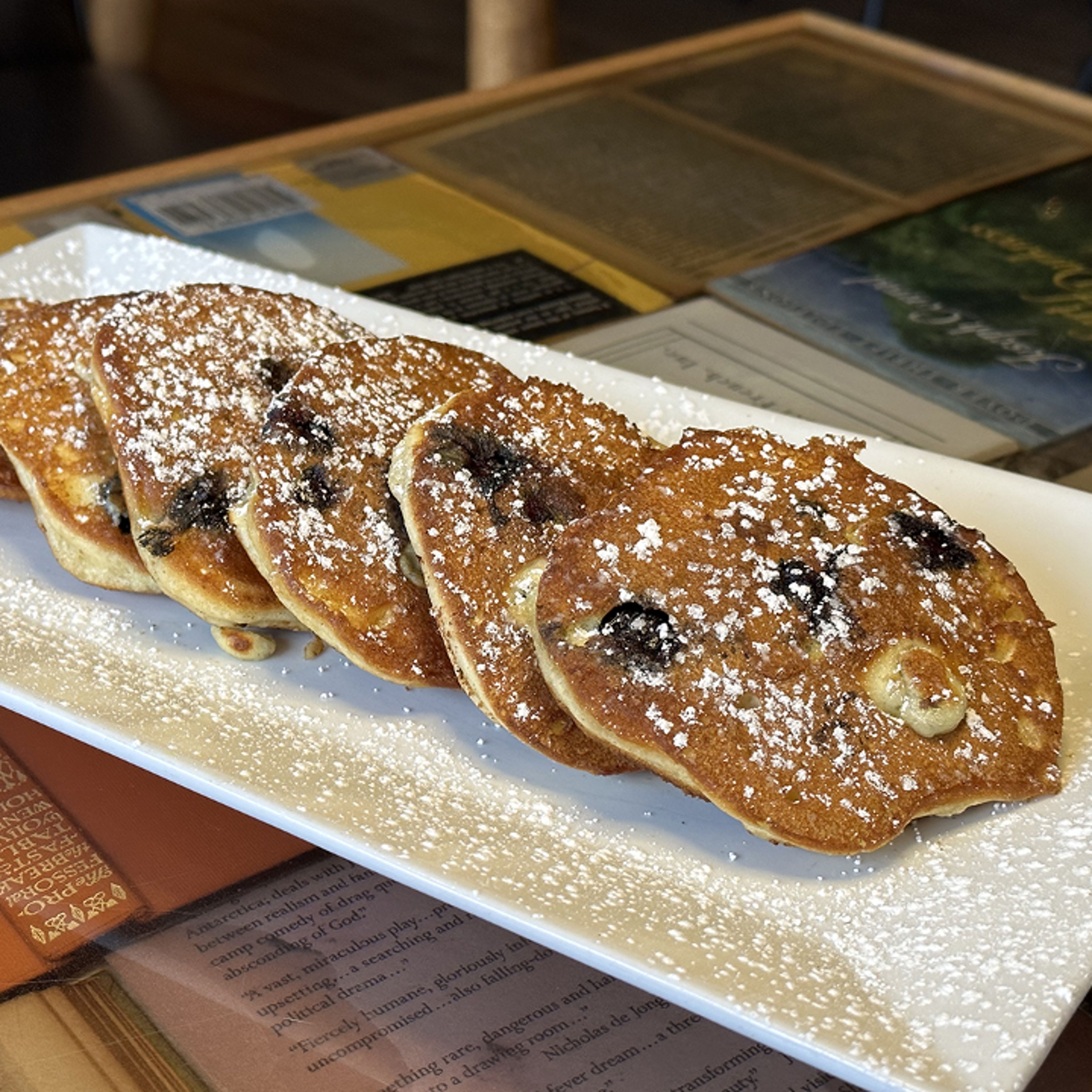 6 Fruit Stuffed Pancakes.