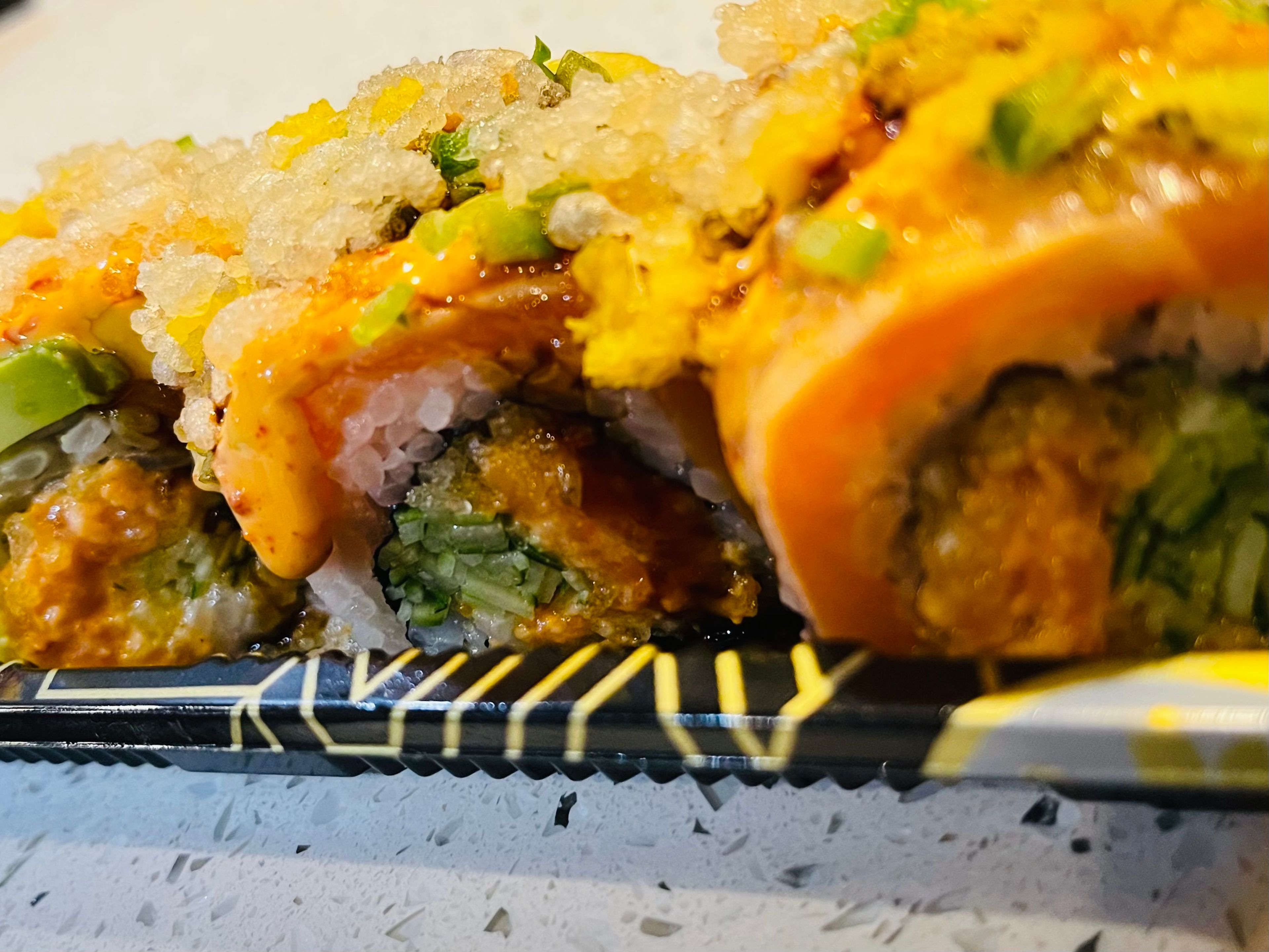 Crazy Salmon Roll.